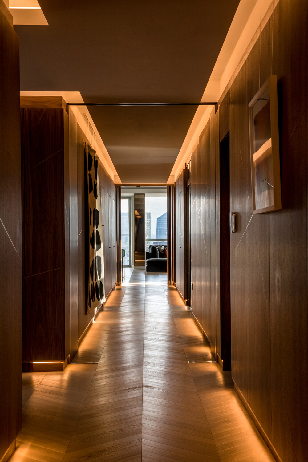 天际线公寓室内设计丨Angel O'Donnell-0