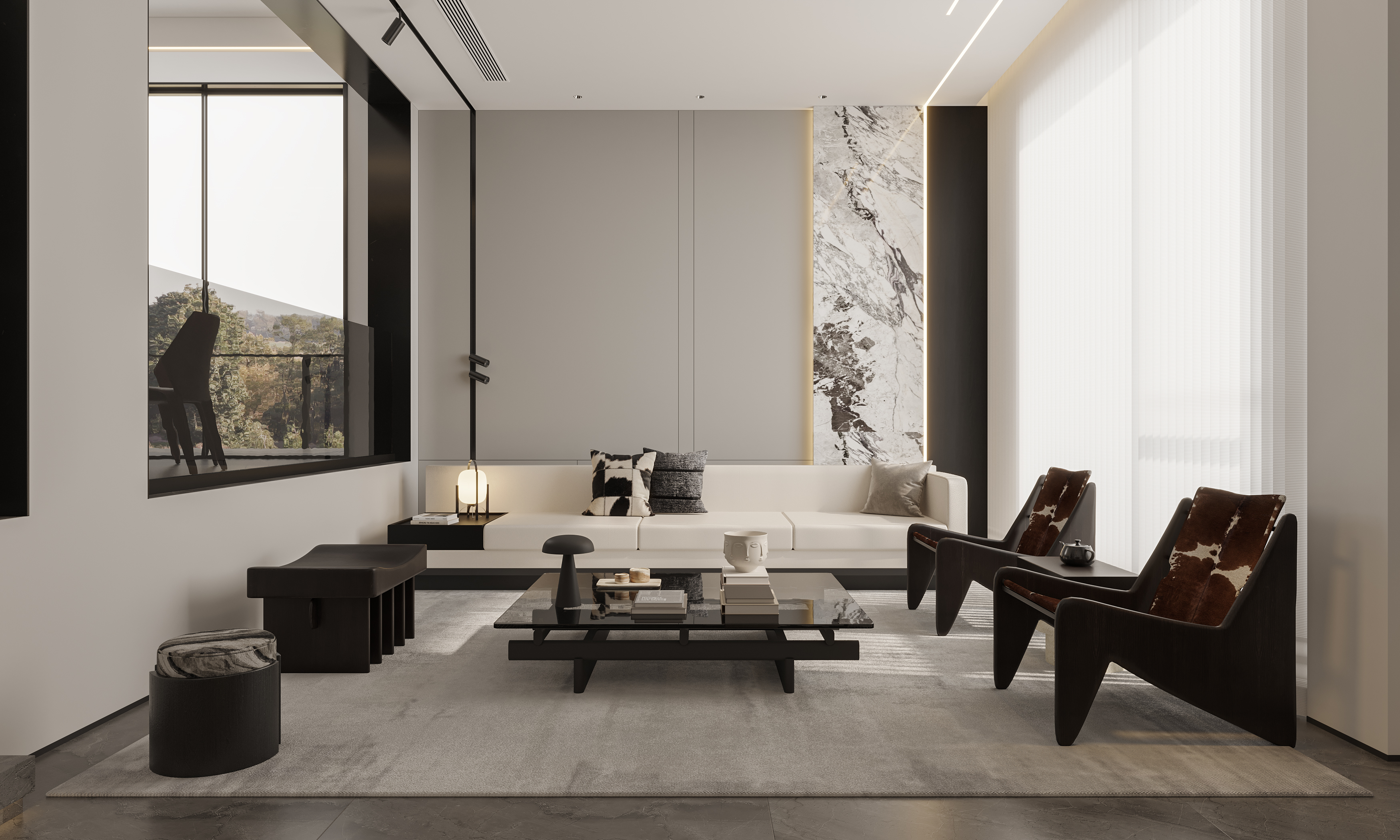 绘感视觉设计——现代别墅设计案例-0