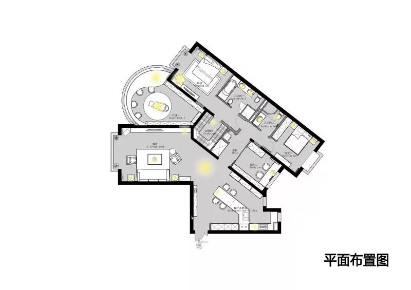 顾浩巧手打造空巢老人 158㎡书海家园-50