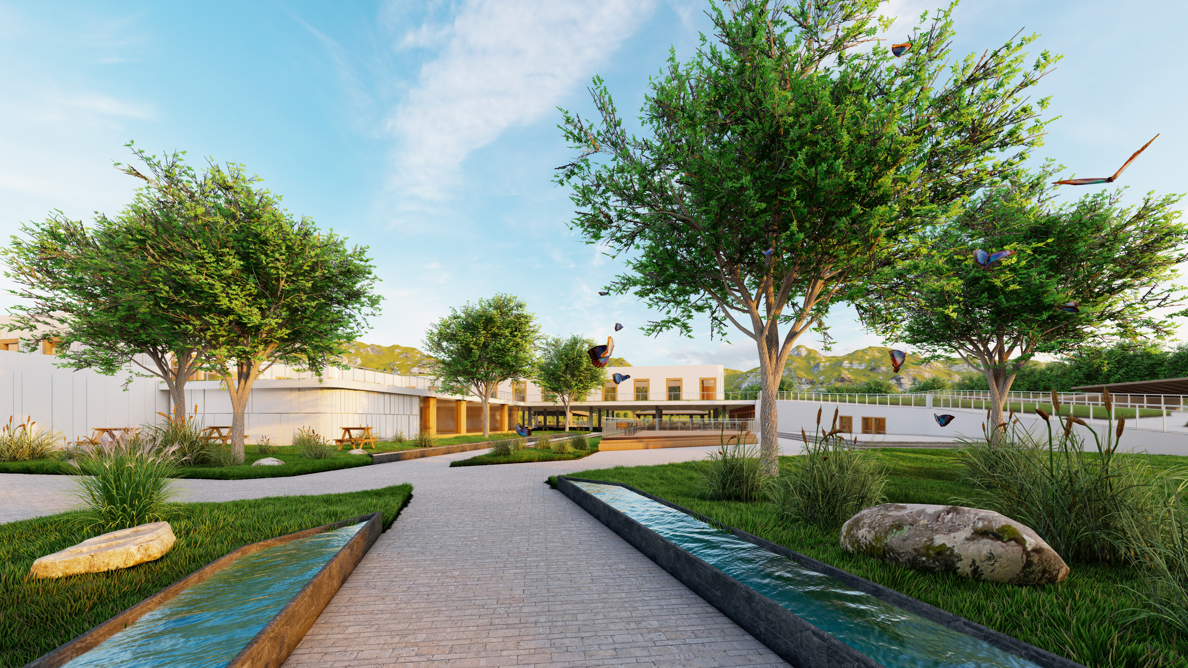 Biophilic Psychological Rehabilitation center-4