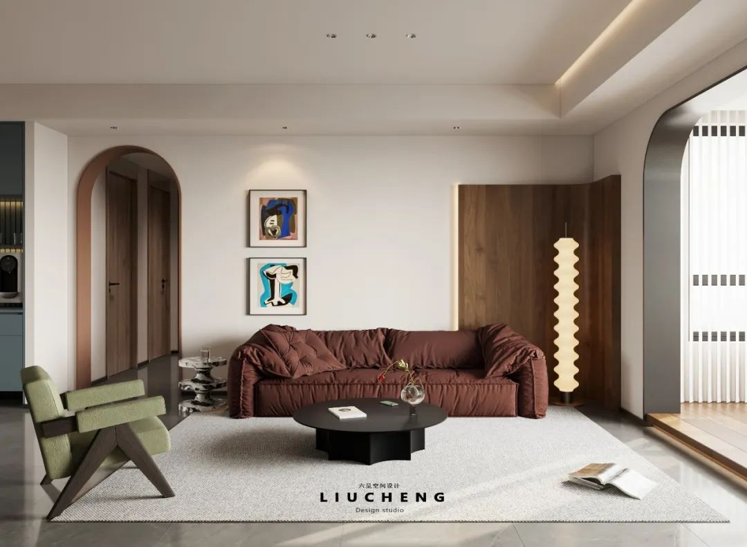 中海九樾精装改造丨六呈空间设计-25