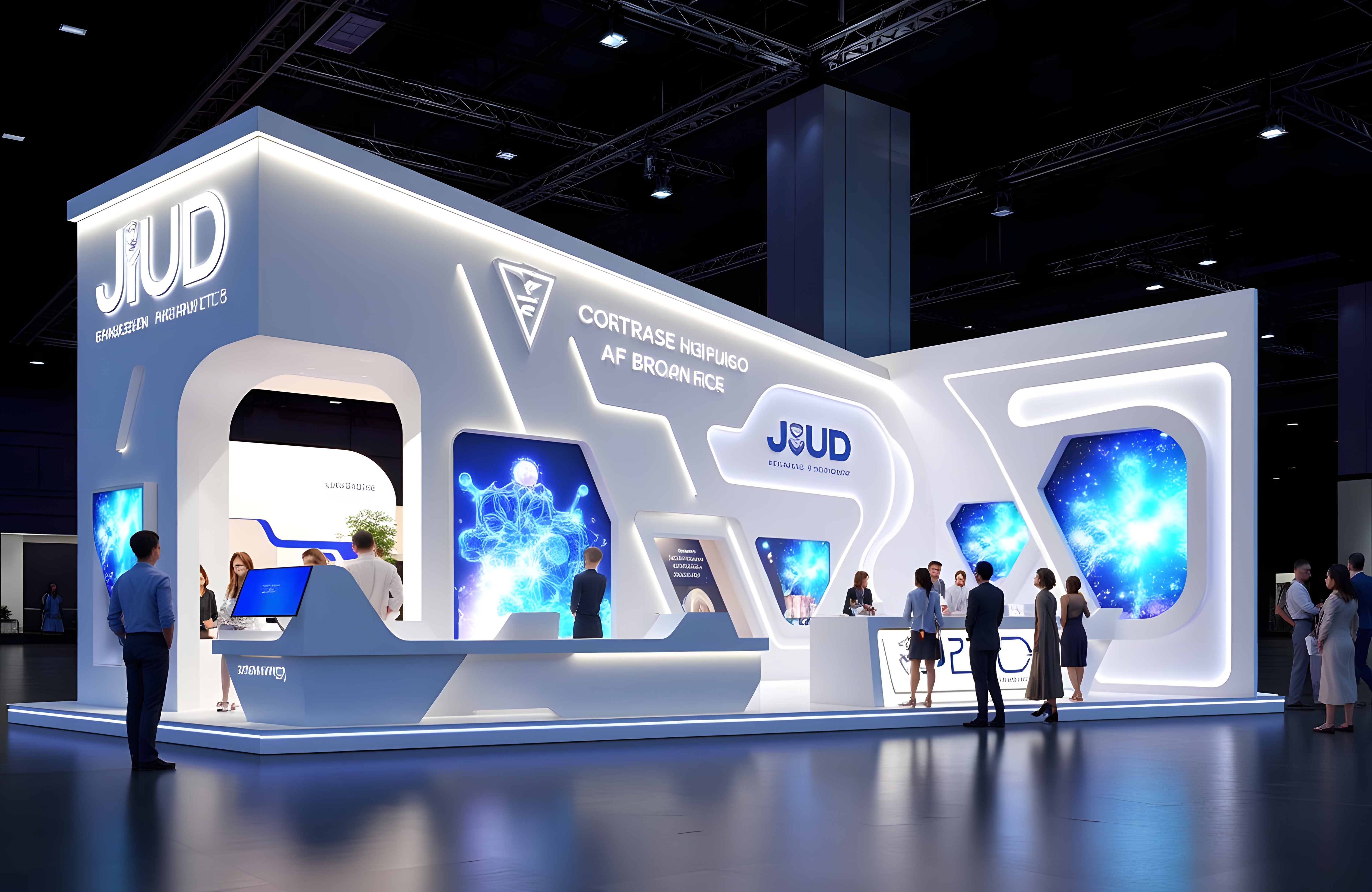 展台，Biopharmaceutical booth design-10