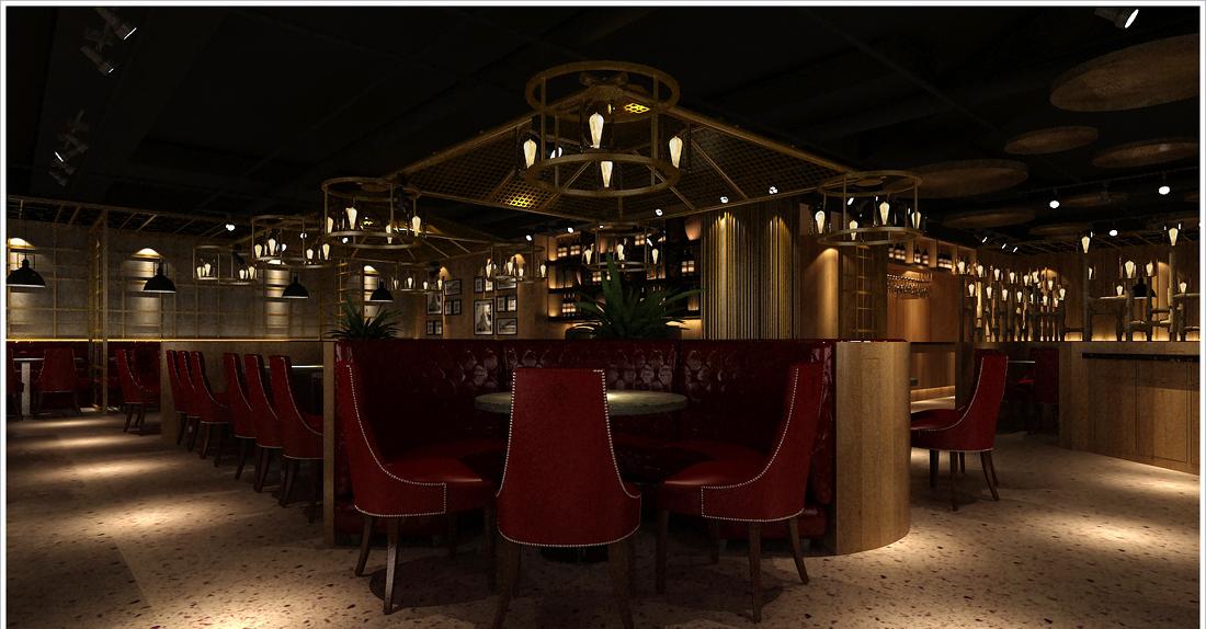 万骏设计/ 茉莉融合餐厅-1