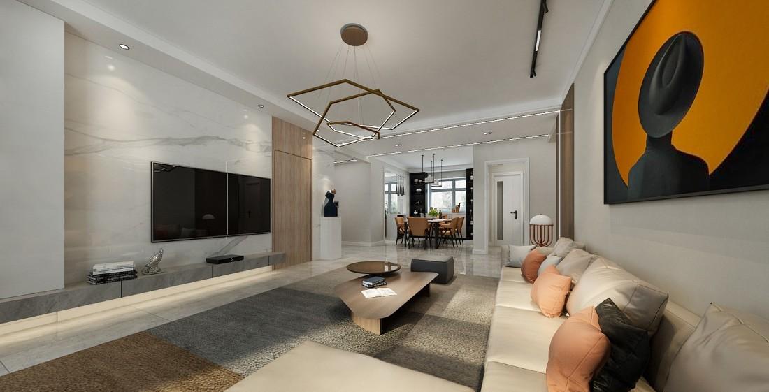 现代轻奢风家居设计，打造空间通透性与互动性-15