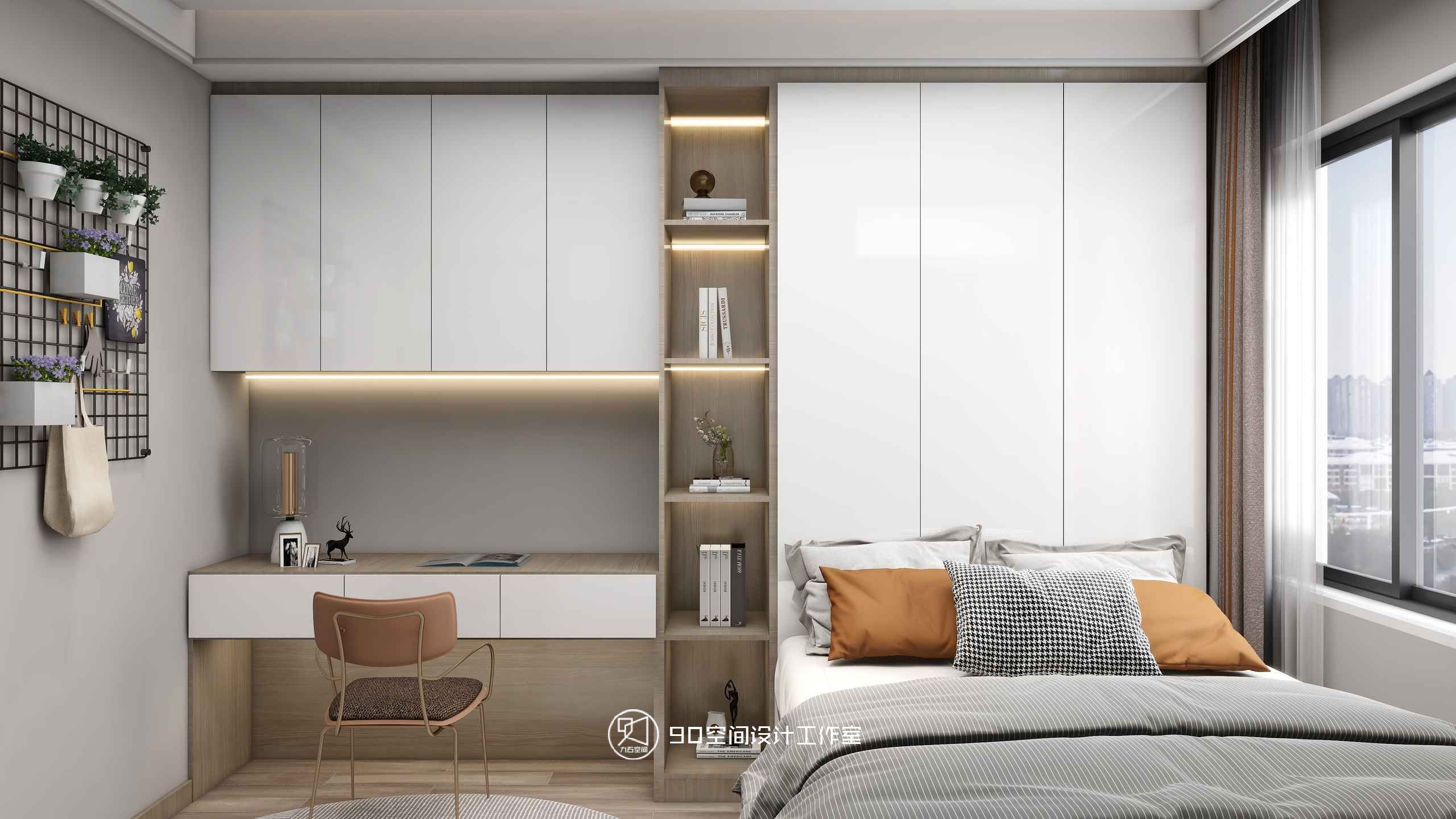 理想三旬 · 106 平方现代温馨家居设计-32