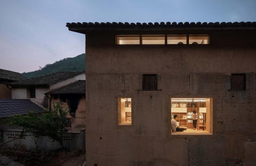 青龙坞言几又乡村胶囊旅社书店丨中国金华丨西涛设计工作室-58