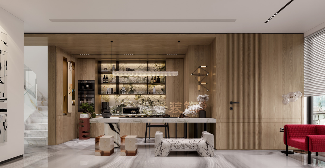 金地香山湖阅风华 · 现代轻奢别墅设计丨汤志华,周海铭-20