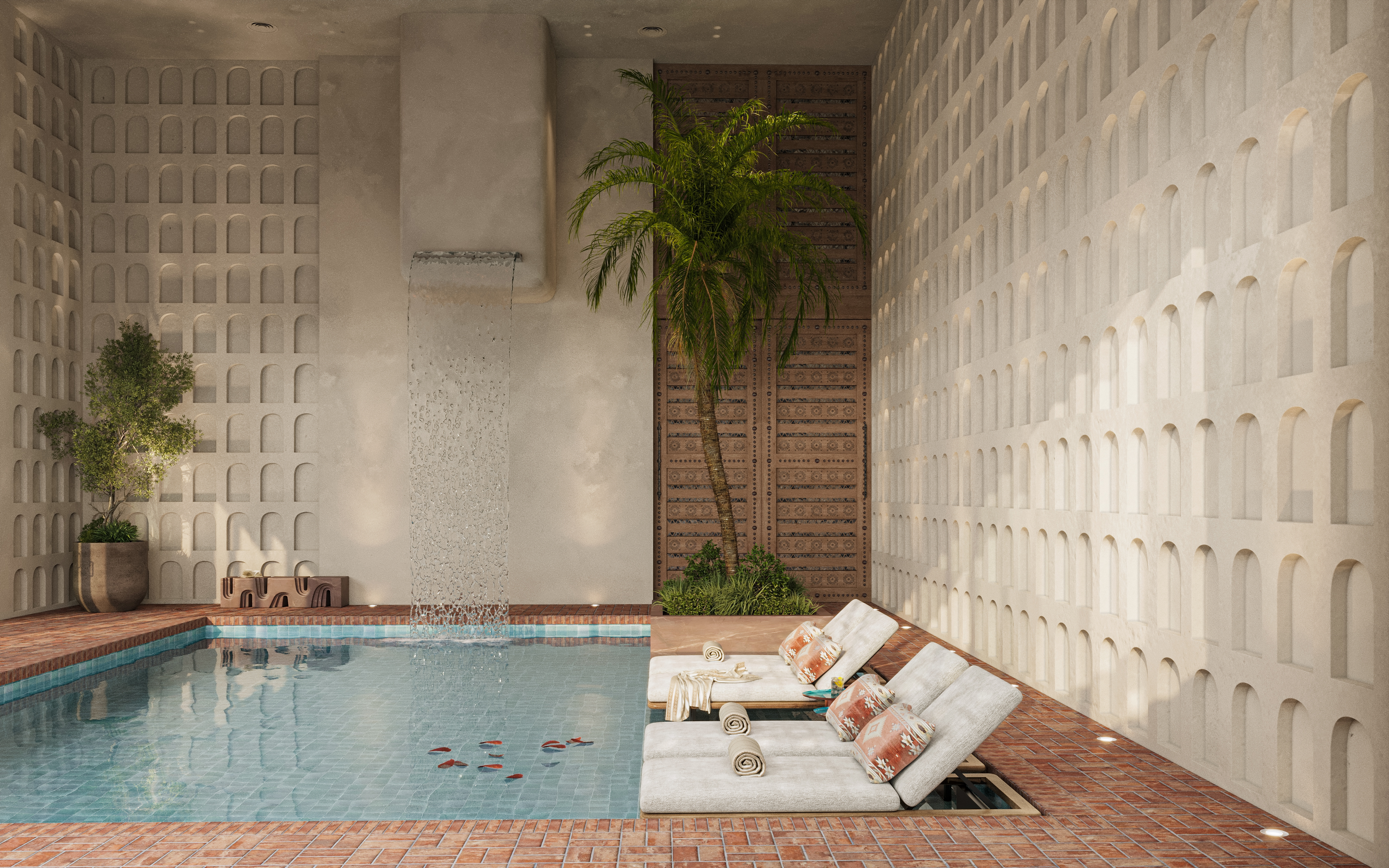 ABHA HOTEL POOL（ABHA酒店泳池）丨沙特阿拉伯丨SHI studio-22