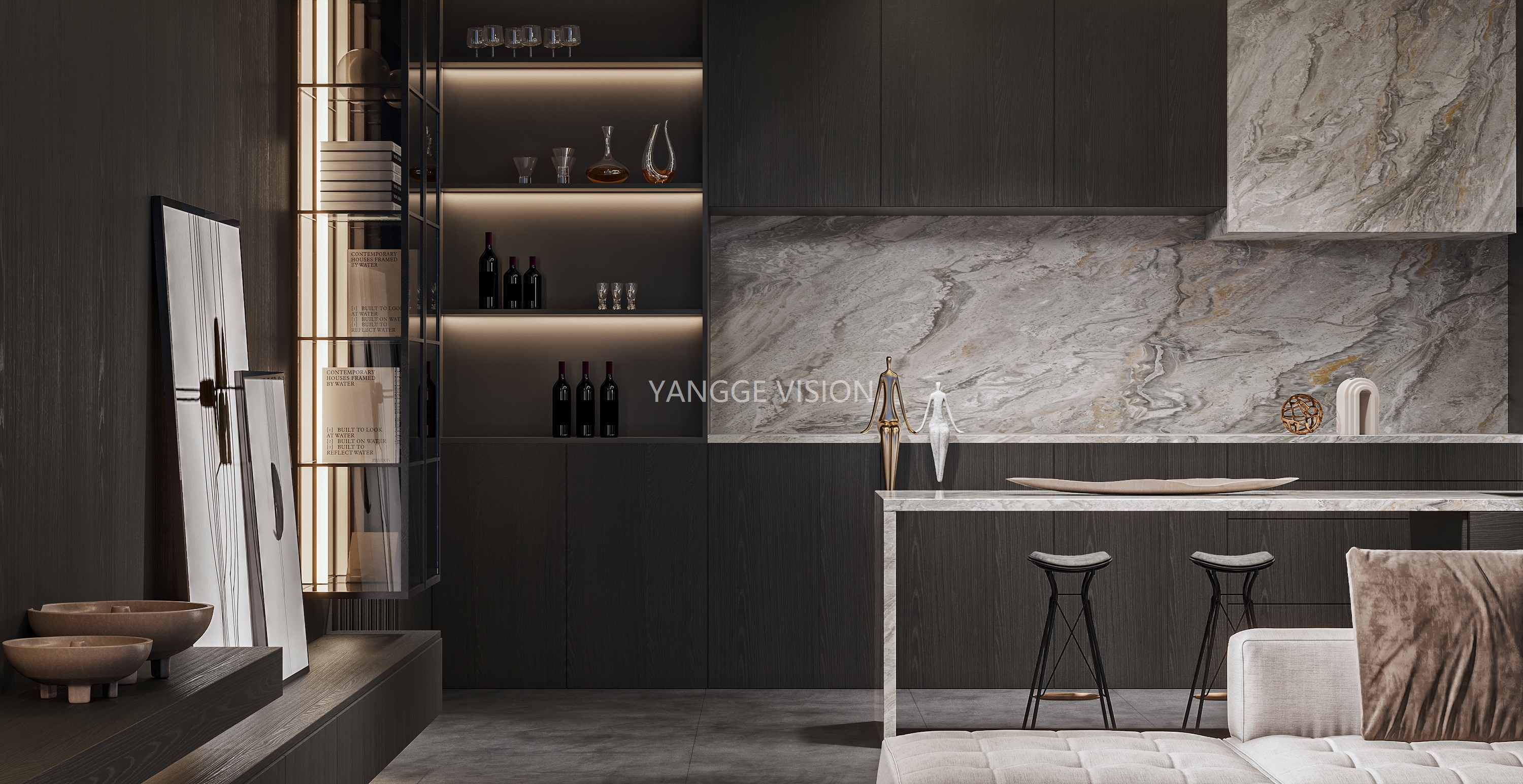 现代简约家具展厅设计-10