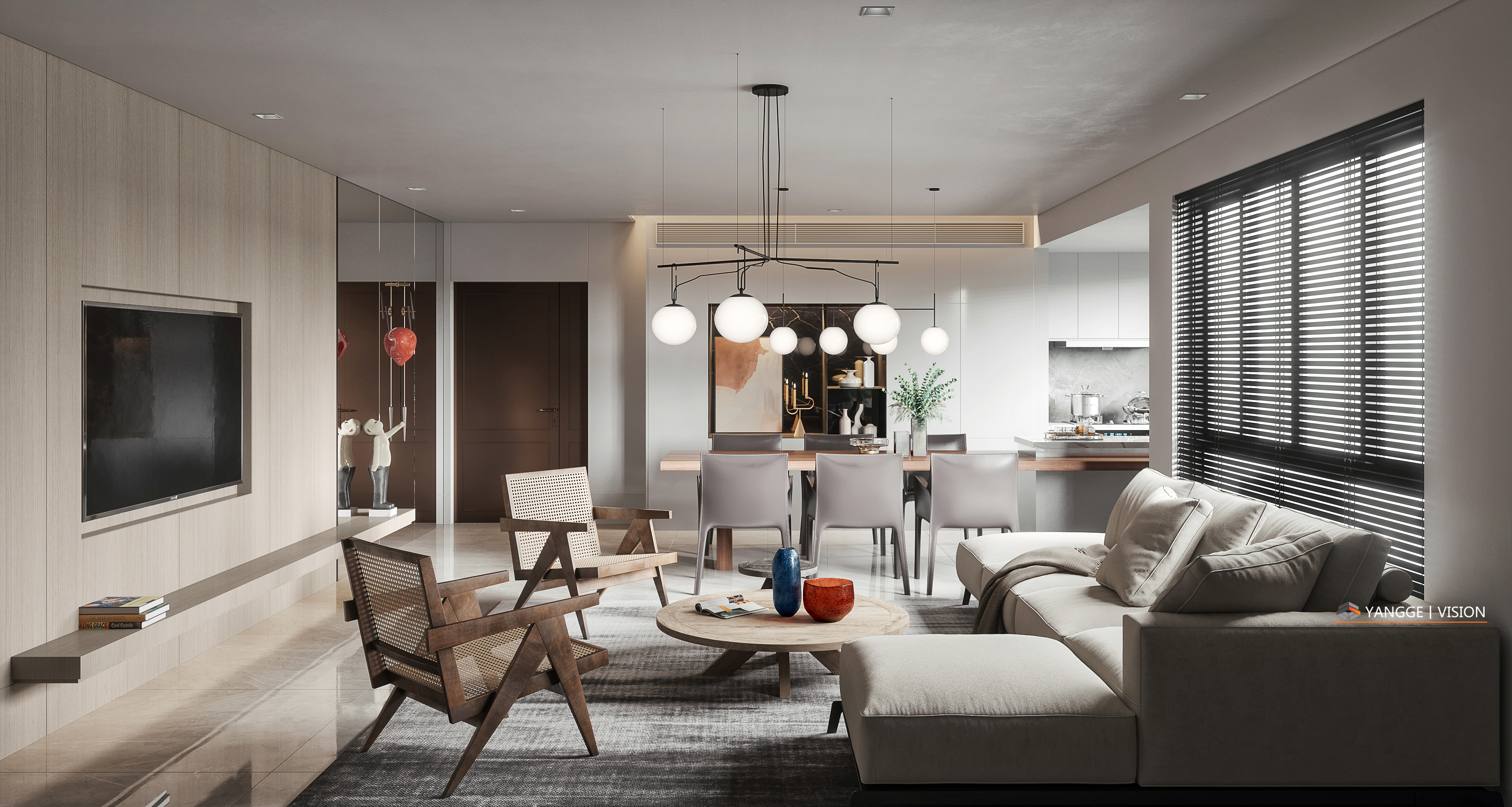 简约现代风家居设计 演绎空间美学-1