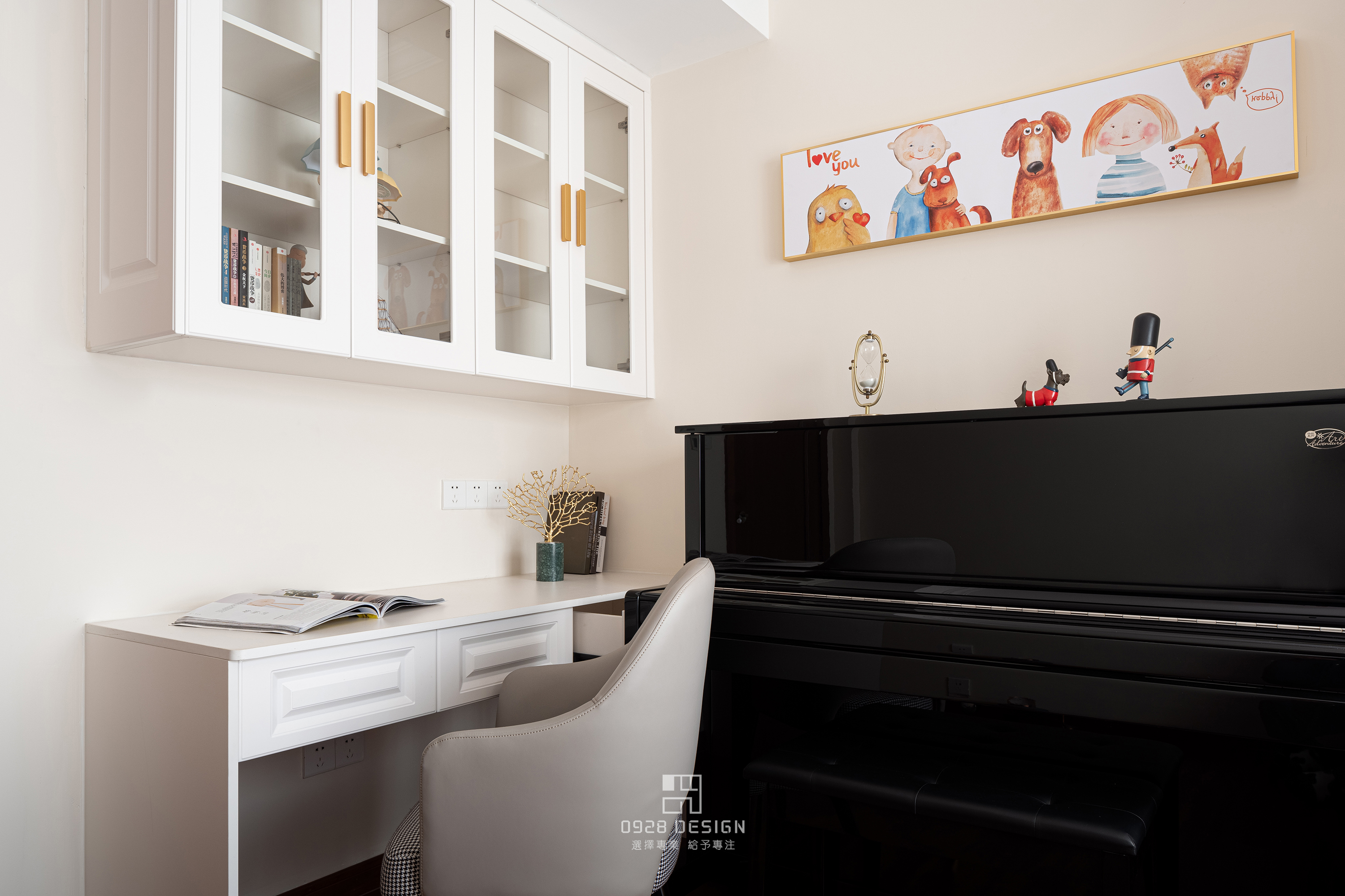 玖龙玺花园的后现代混搭家居设计-48