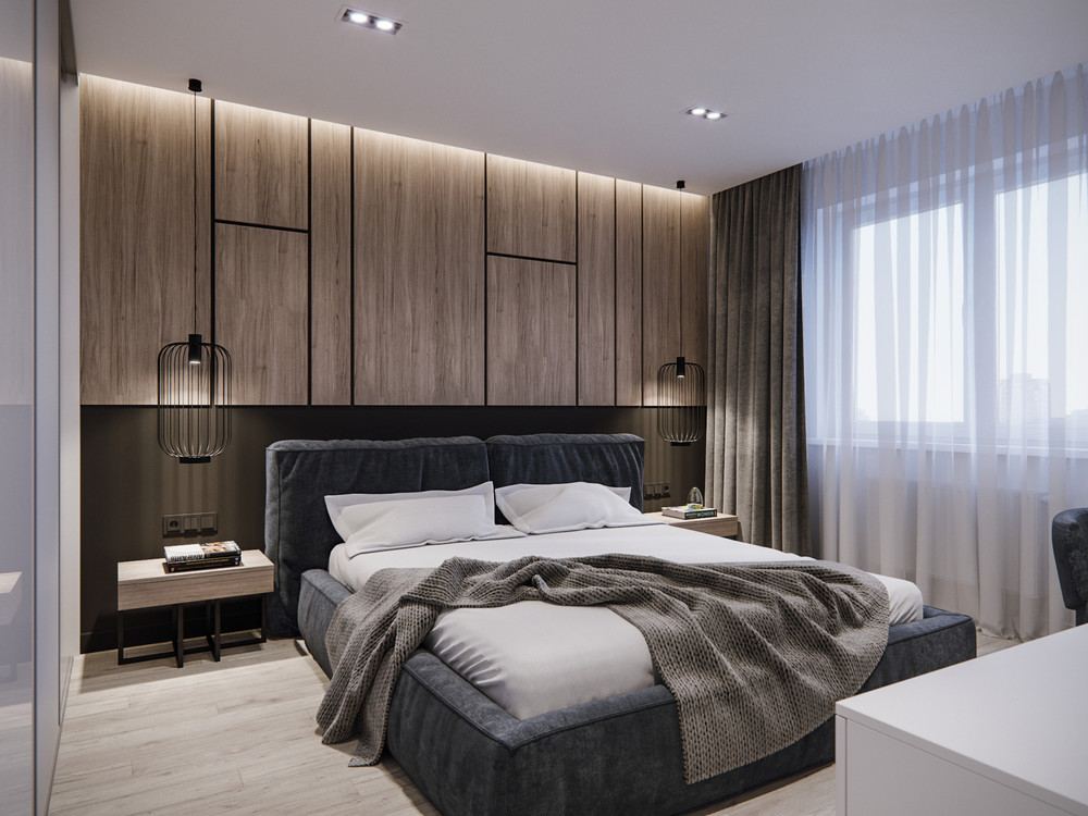 60平米夫妻公寓室内设计项目丨Игорь и Алёна Скаржевские-26