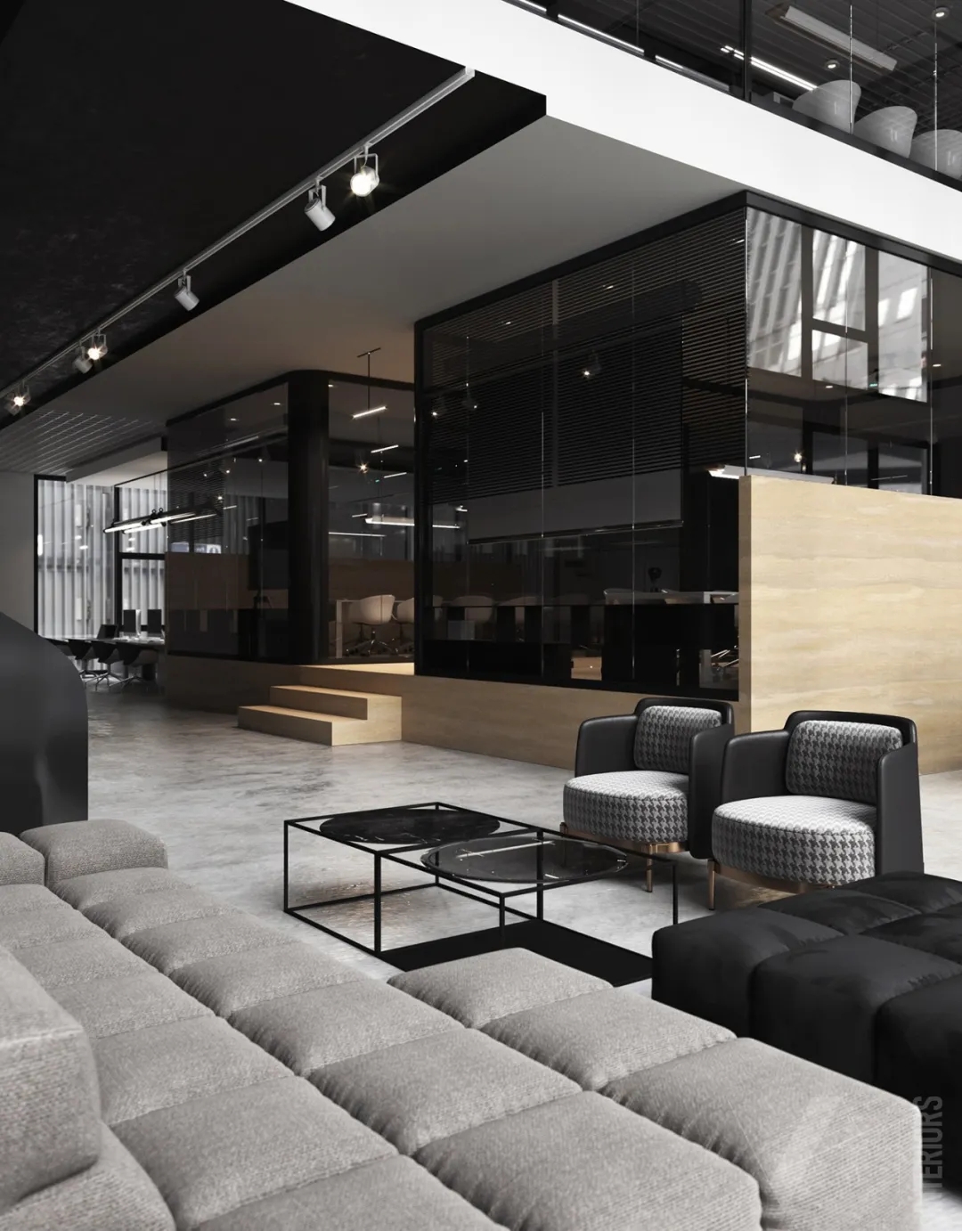 高级黑＋极简白的质感奢华-46