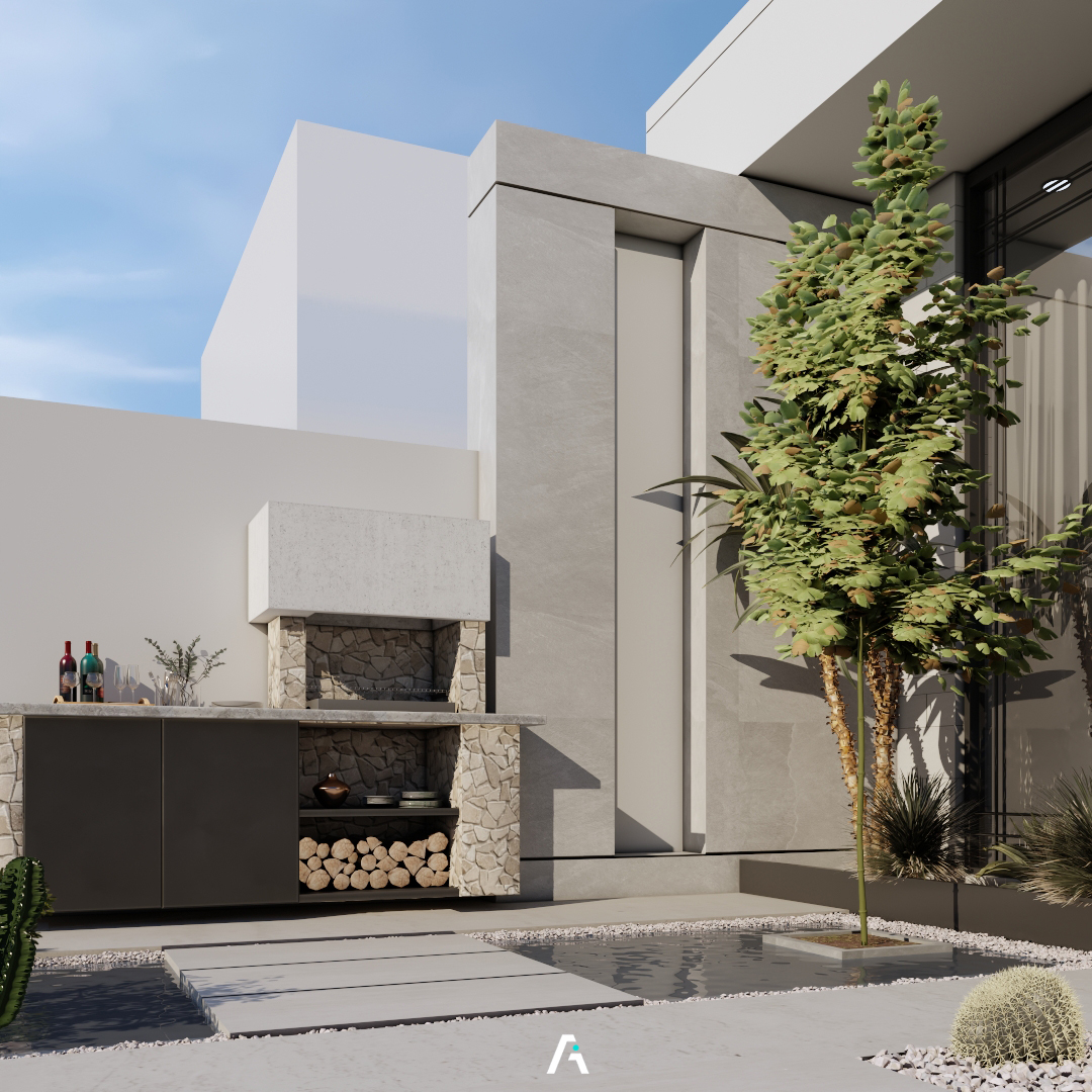 Chalet 现代风格别墅外观设计丨沙特阿拉伯麦地那-6