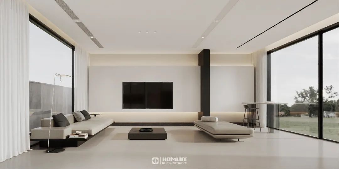 KD私宅｜嘉景湾375㎡极简自然意远至清欢丨中国重庆丨KD室内设计事务所-34