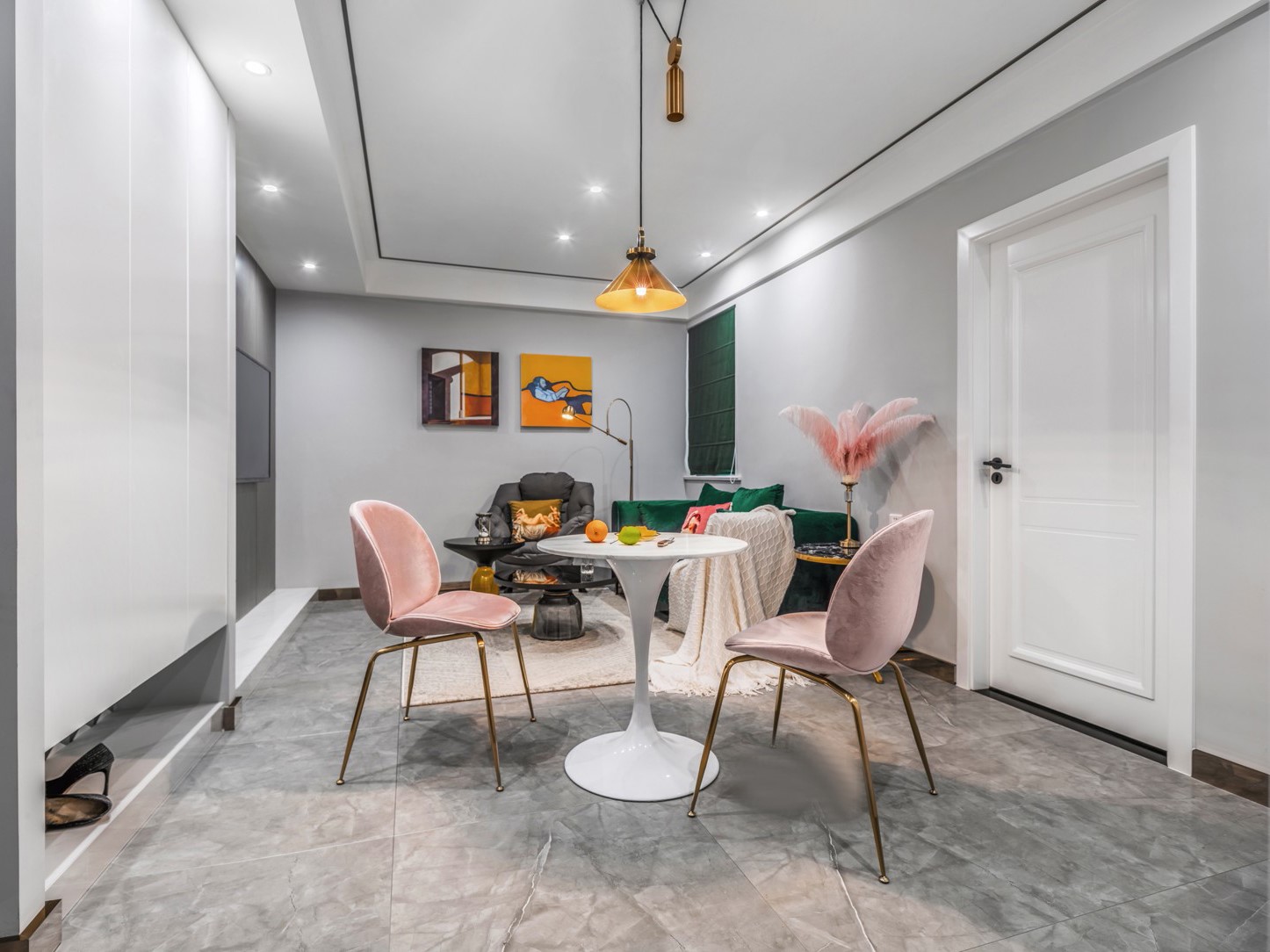 芜湖68㎡新锐混搭风格的住宅-4