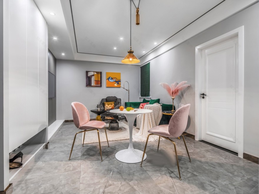 芜湖68㎡新锐混搭风格的住宅-4