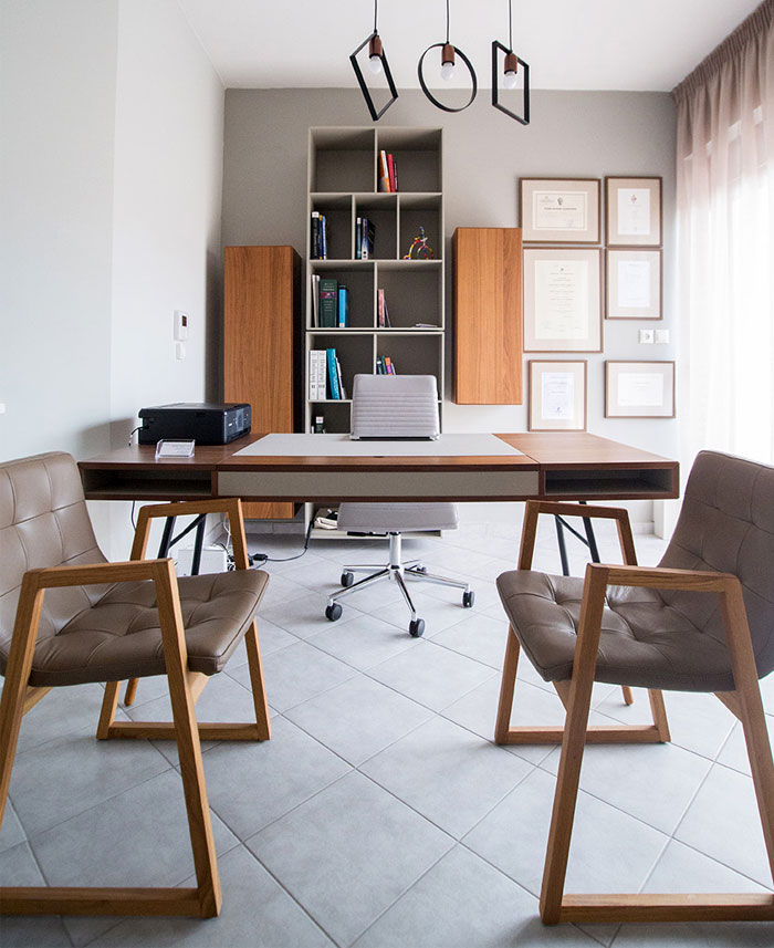 北欧风医生办公室  Square Design Interiors-8