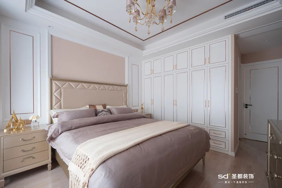 210㎡美式轻奢婚房,父母审美逆袭,犹如艺术馆-48