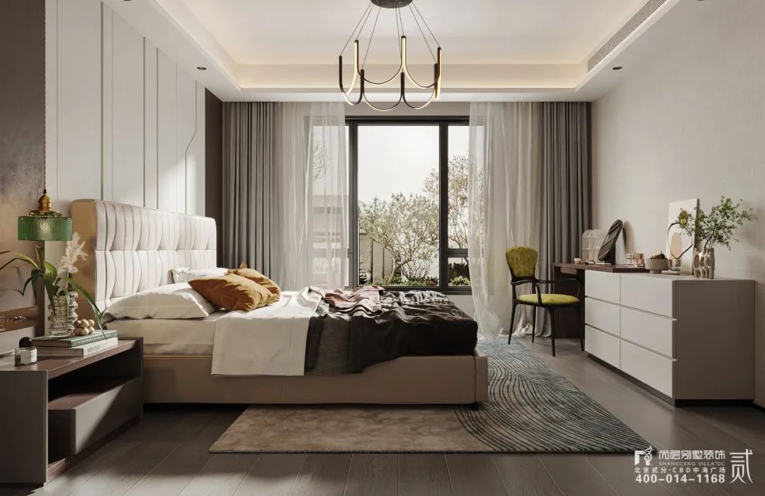 云河玉陛 x 尚层作品 | 300㎡现代简约住宅，探索生活，向心而居！-31