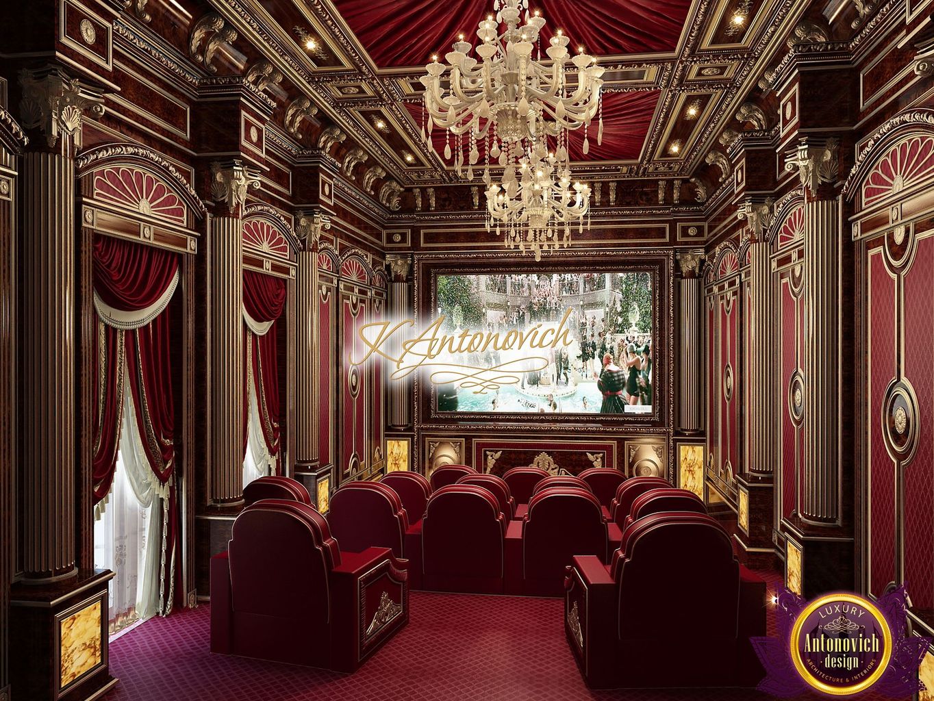 best home cinema design of katrina atonovich-4