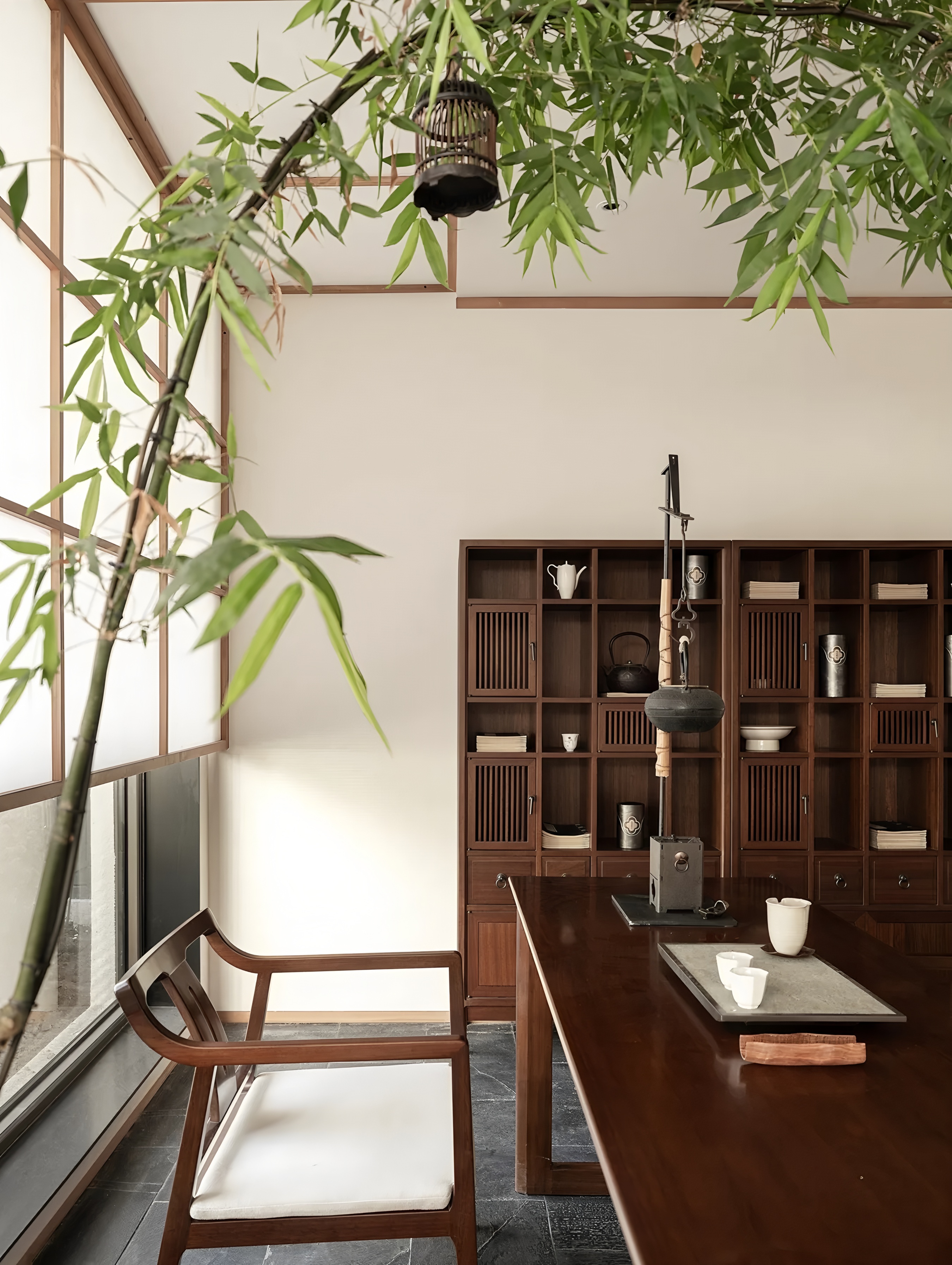 西安源木禅柚木展厅丨中国西安丨子俞空间设计-25