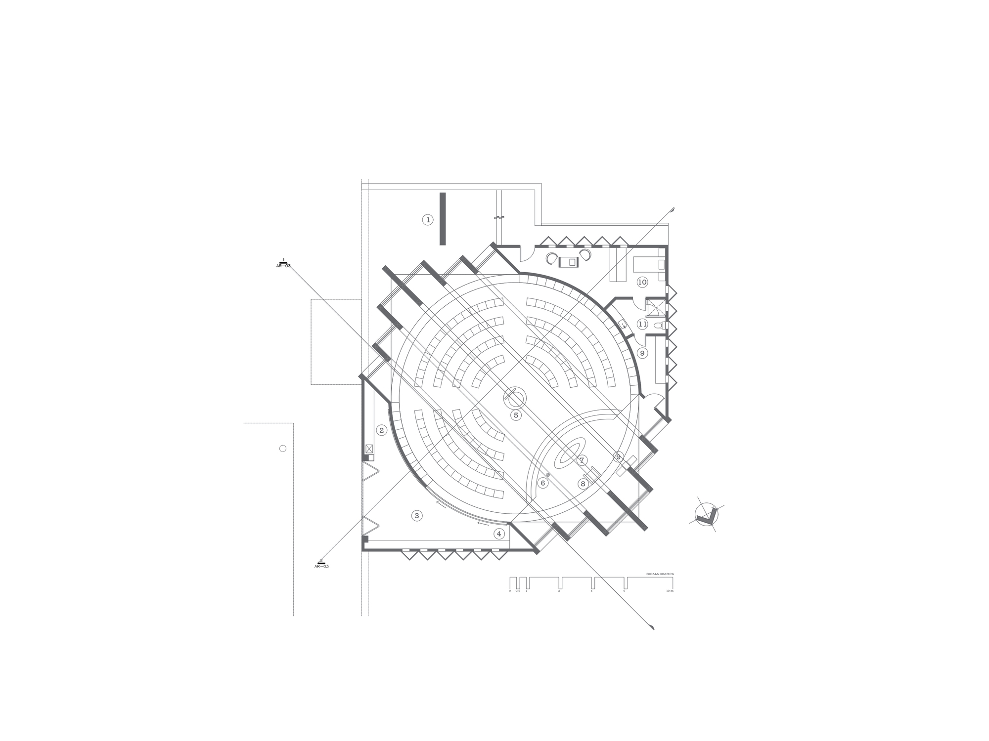 竹教堂丨墨西哥丨Jamit Arquitectos SC-1