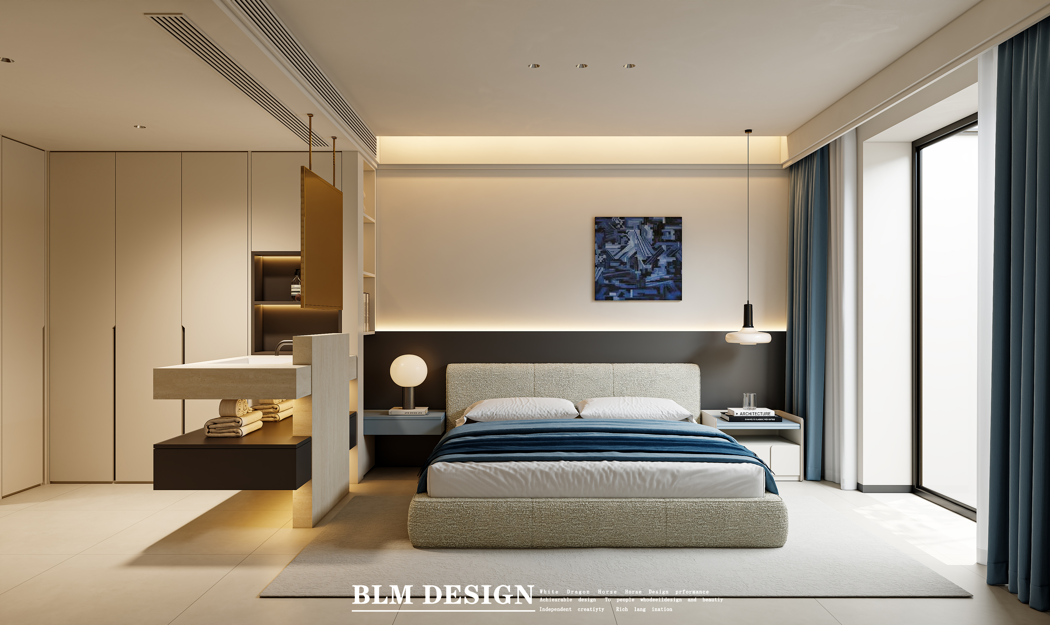 轻奢风效果图案例-8