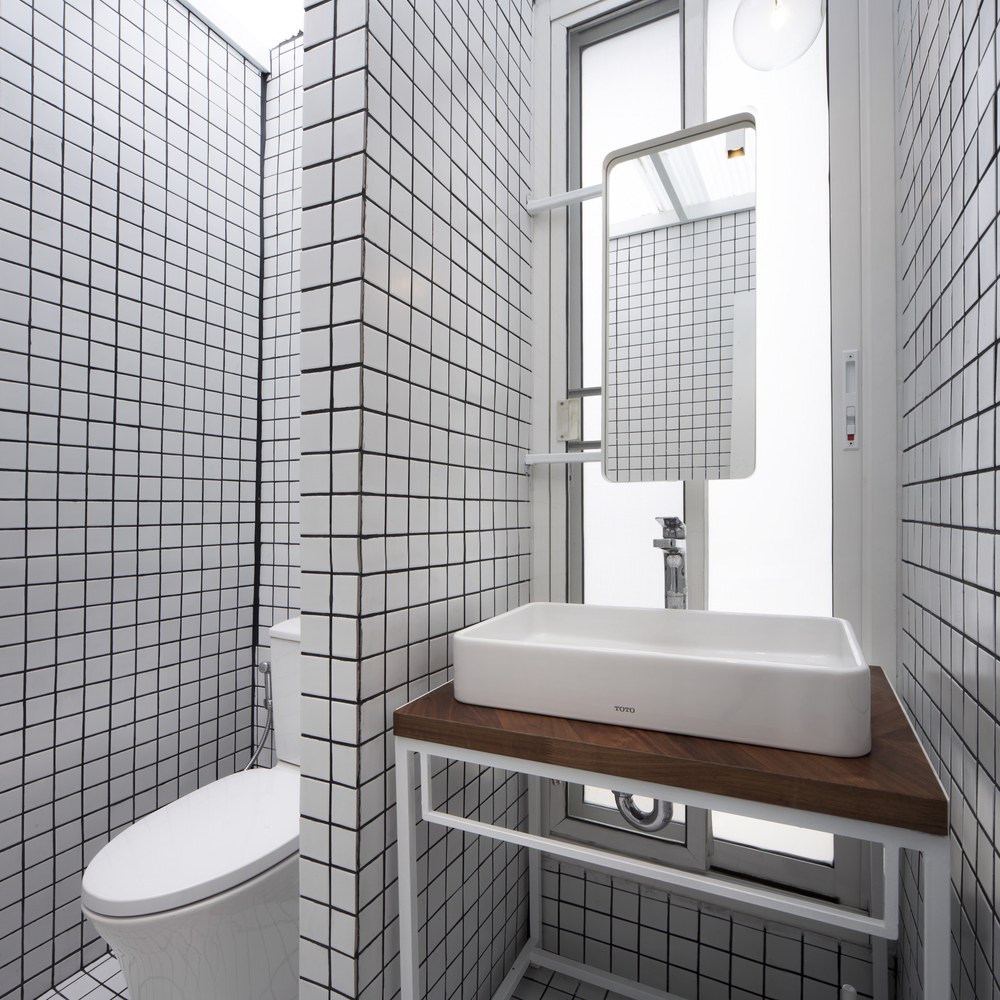 曼谷 80 年代联排别墅翻新 打造开放式高隐私家居-62