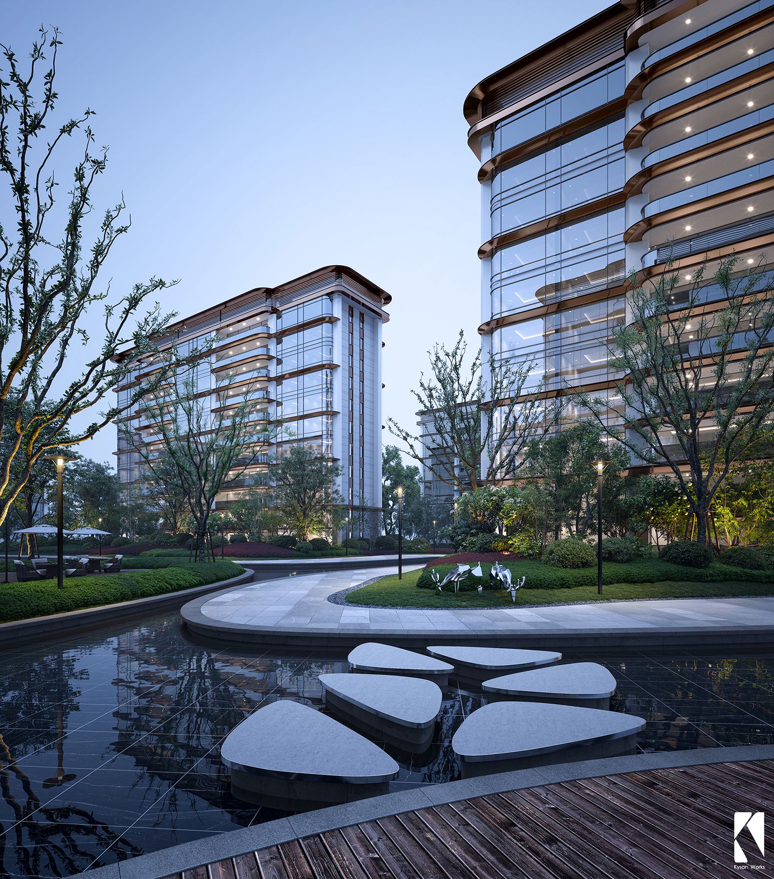 Kyson Works 打造未来感办公空间-5