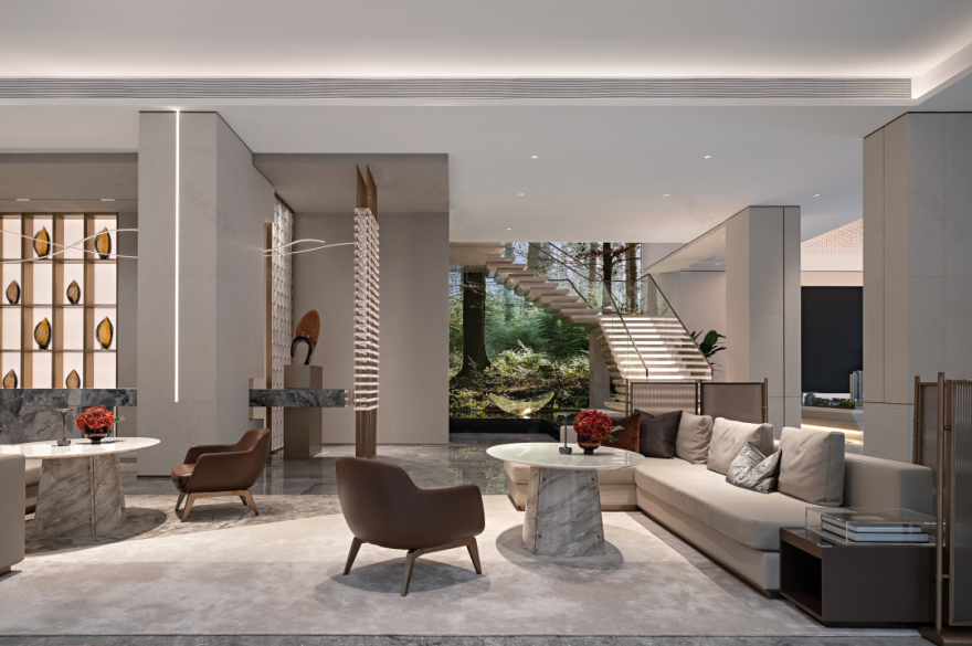 中能建武汉银博示范区售楼处和样板间丨中国武汉丨纳沃设计(北京)-41