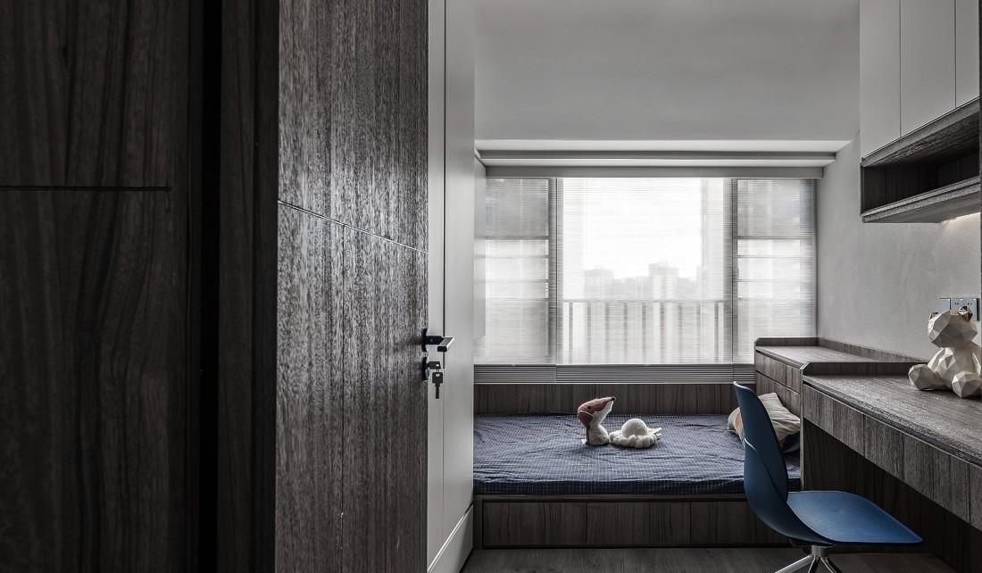 木子仁室内设计 · 简约至美,主卧衣帽间设计-22