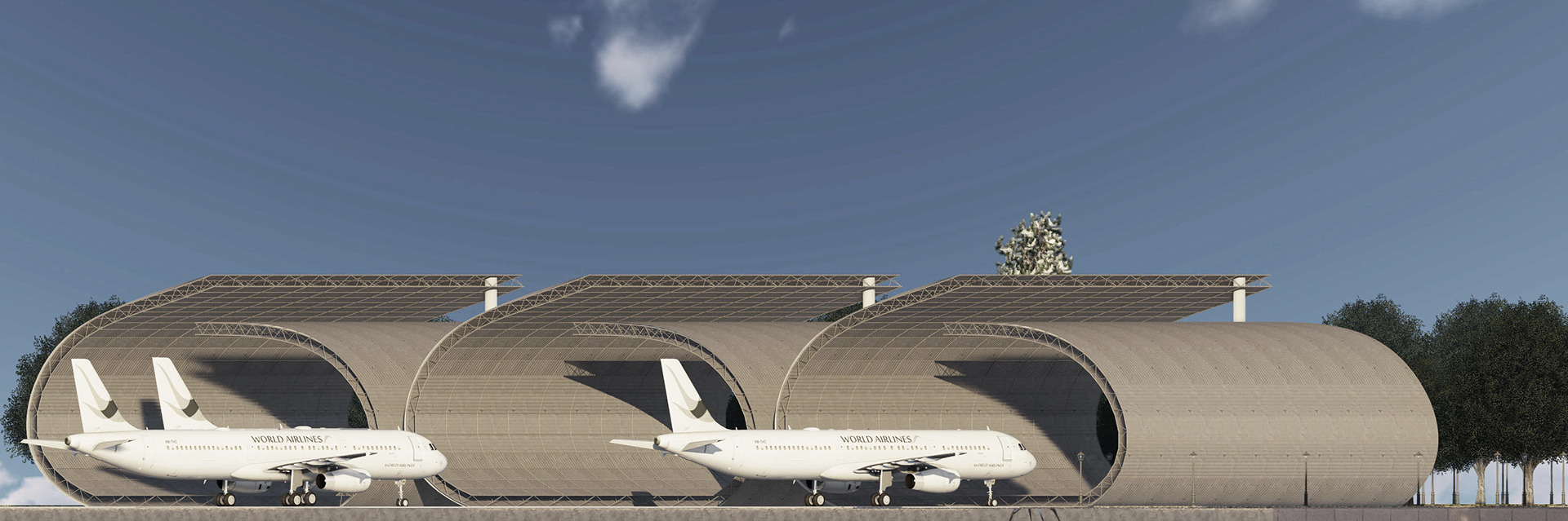 Domestic Airport in south sinai " Graduation Project"-14