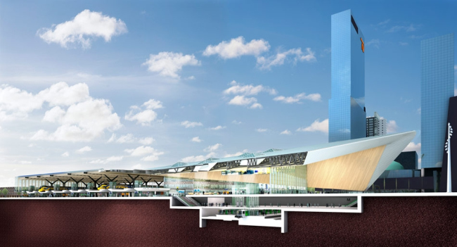 Rotterdam Centraal Station（鹿特丹中央车站）丨荷兰鹿特丹-62