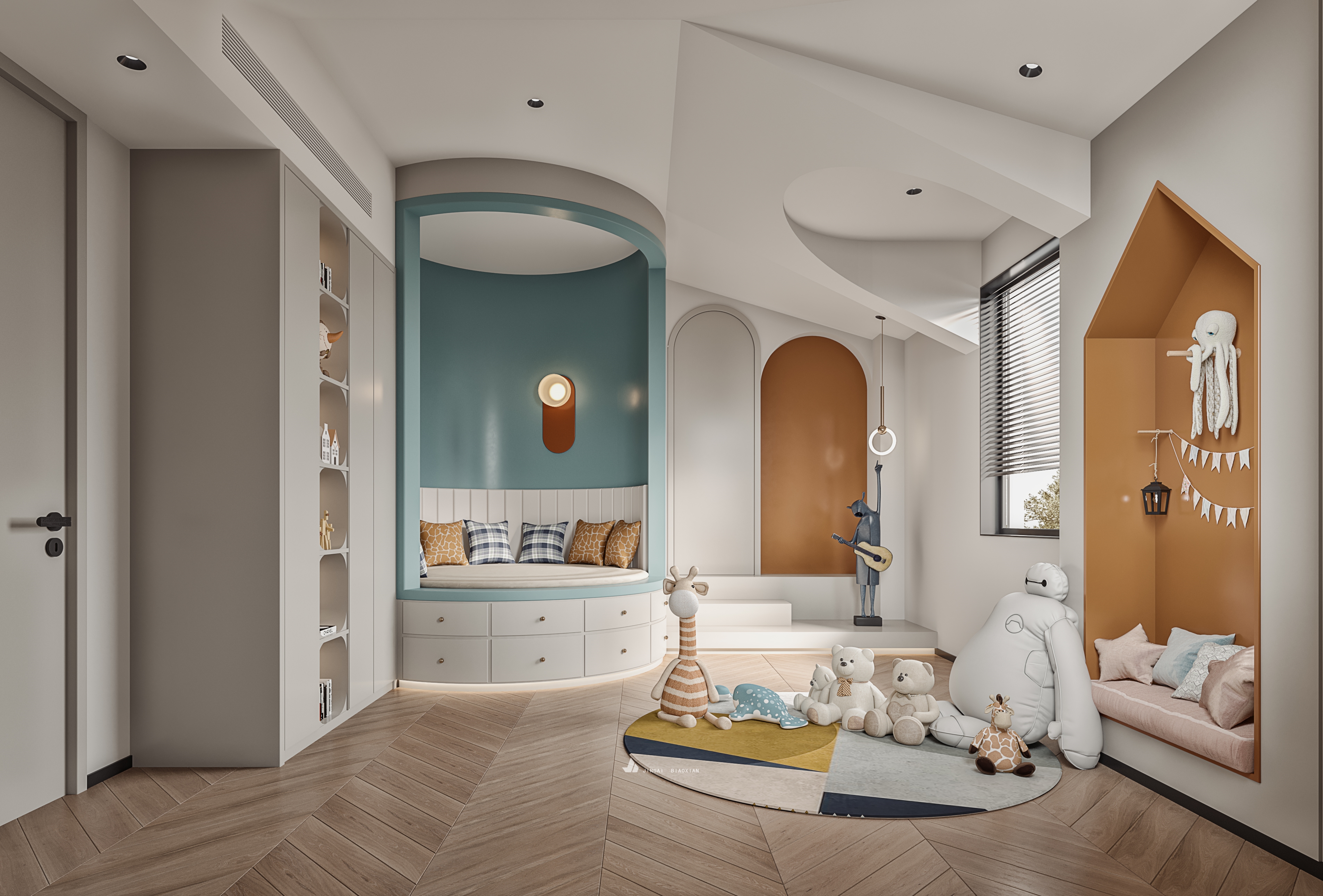 现代简约公寓设计-28