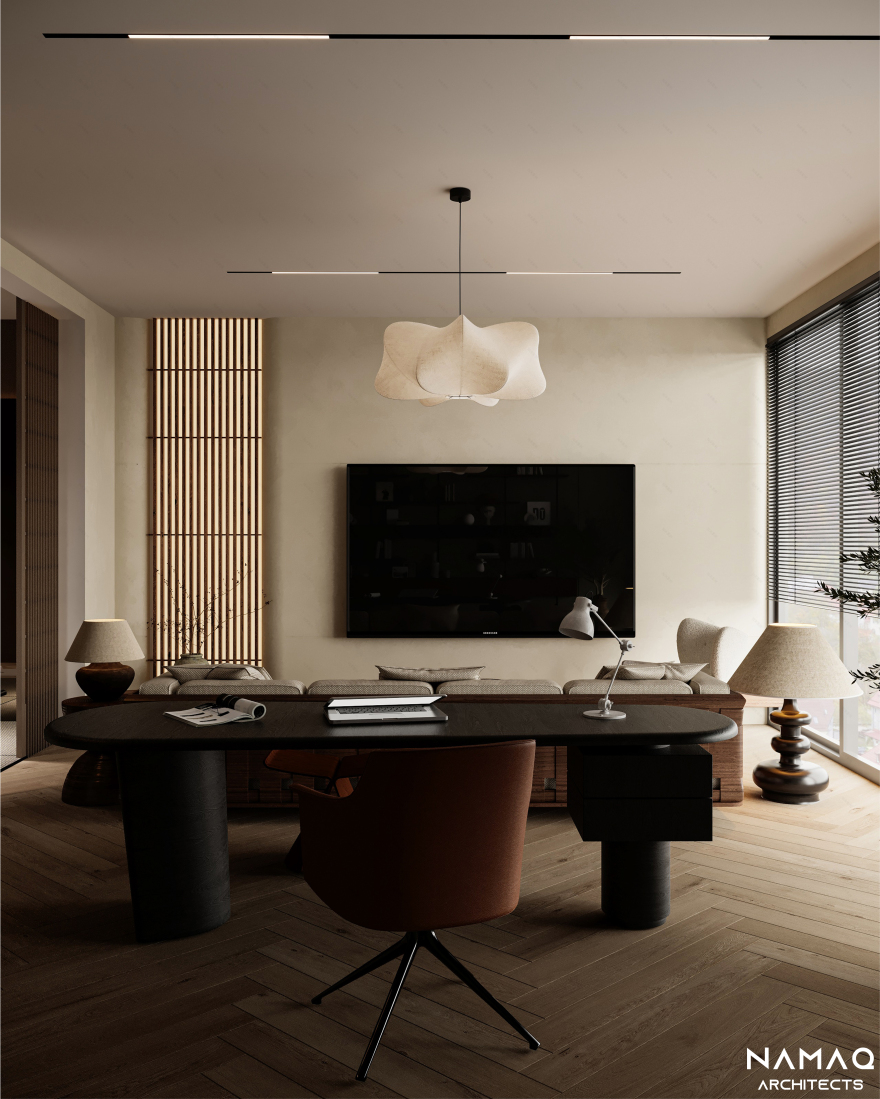 客厅与办公室设计-11