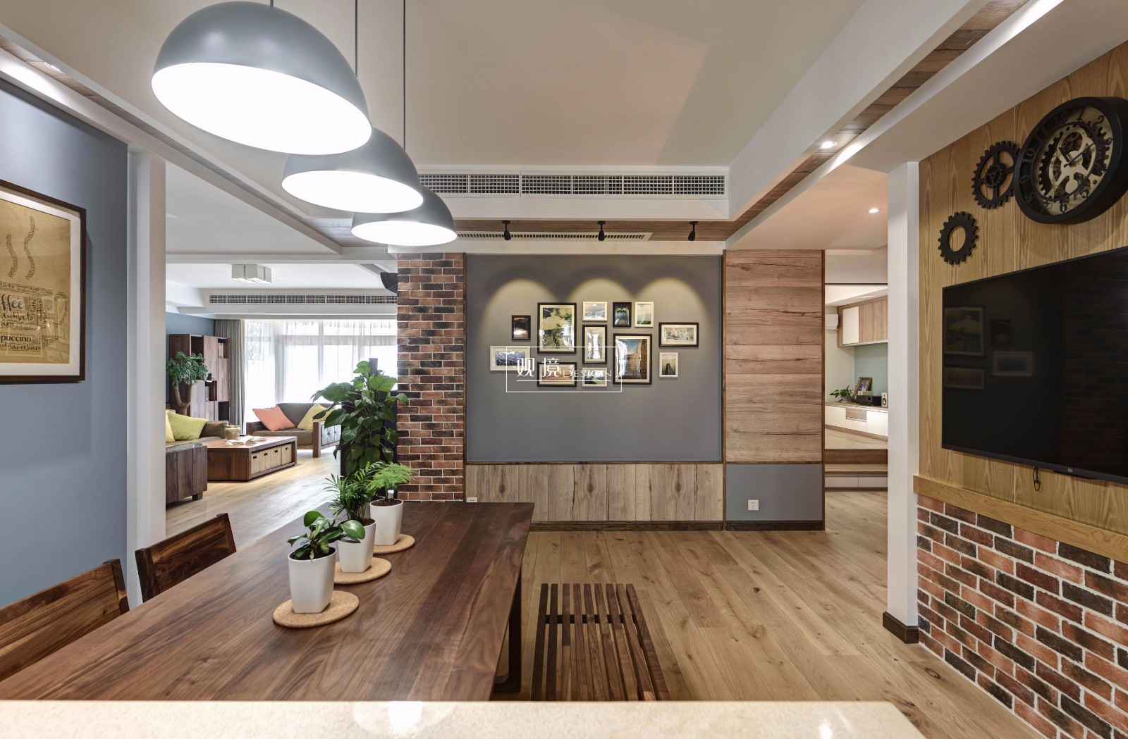 253㎡轻北欧 观境设计-13