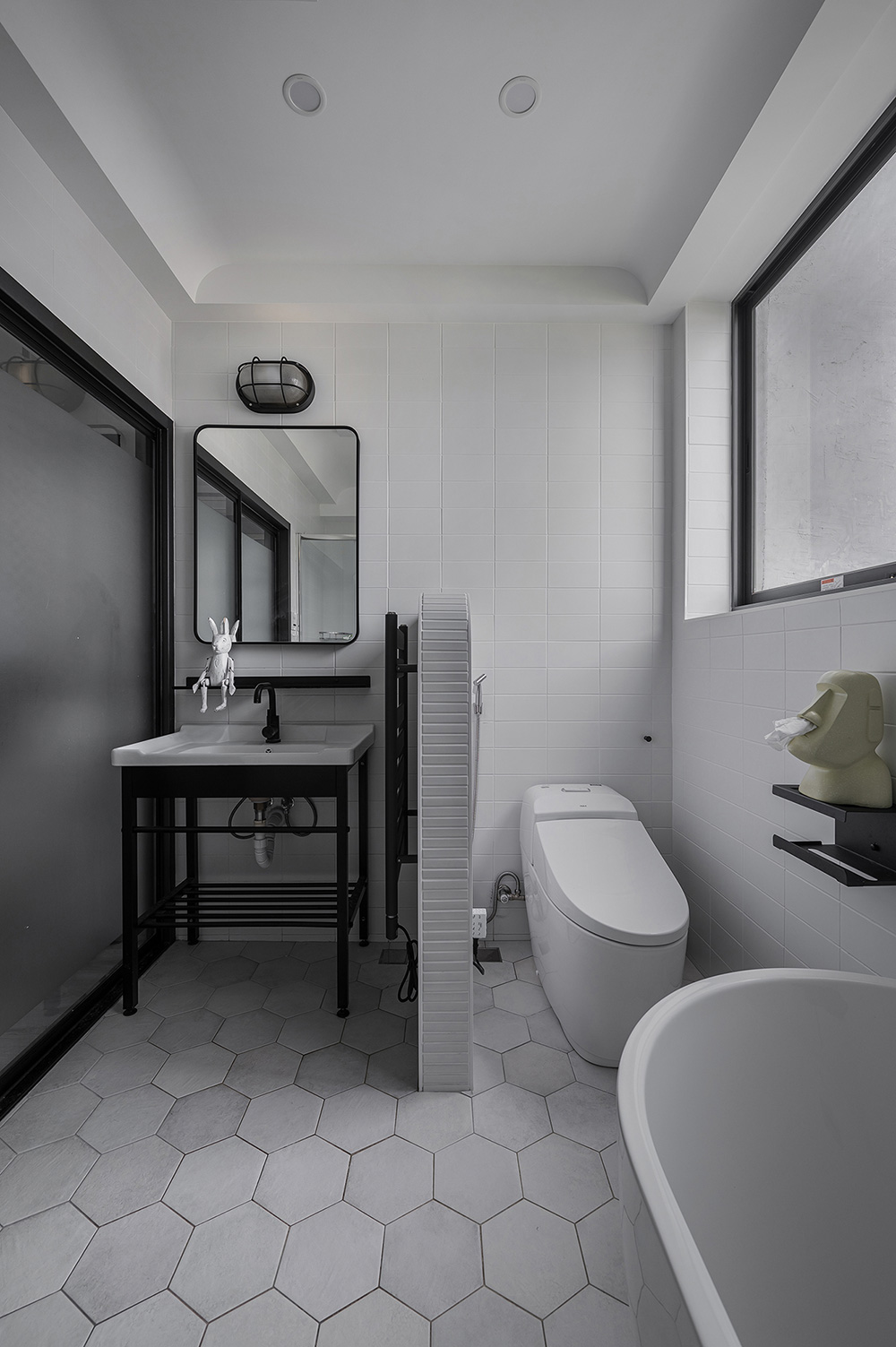 家装设计案例鉴赏——老城区的33㎡复古感小屋-17