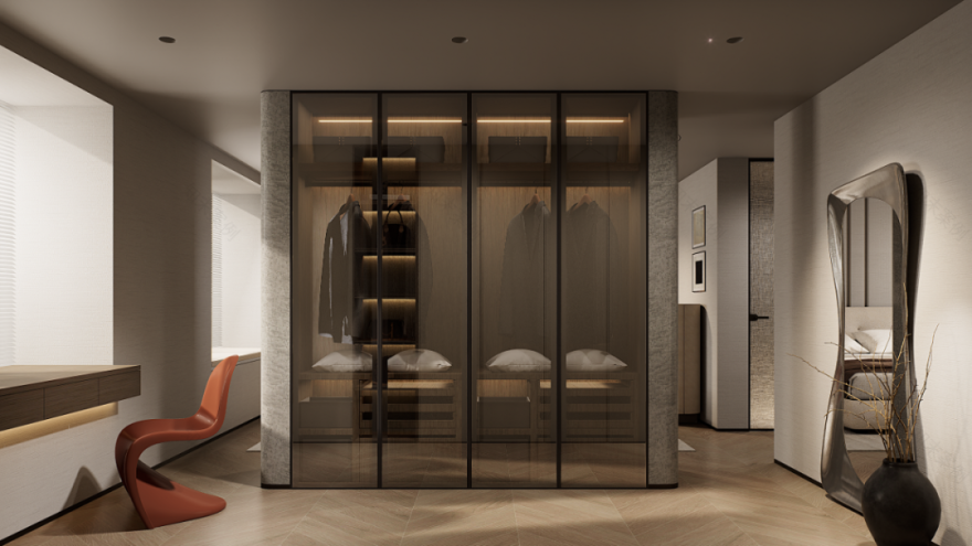 MORNING·私宅|金沙大境湾300㎡轻奢跃层,都市新贵的艺术栖居。-68