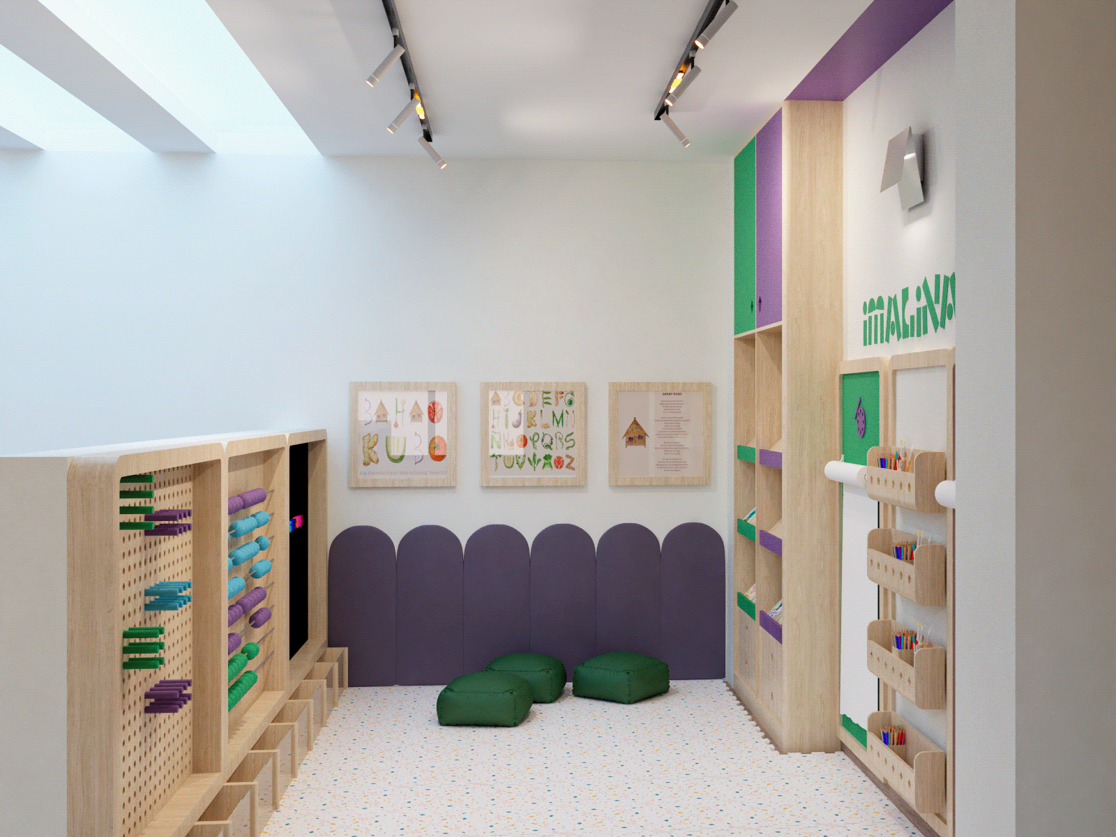 SUPER BABIES GYM室内设计项目-35