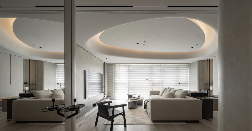 板材结合细腻工序,成就90平家的整体感丨中国台湾丨新澄设计-5