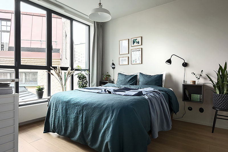 斯德哥尔摩旧工厂改造的现代北欧风公寓-18