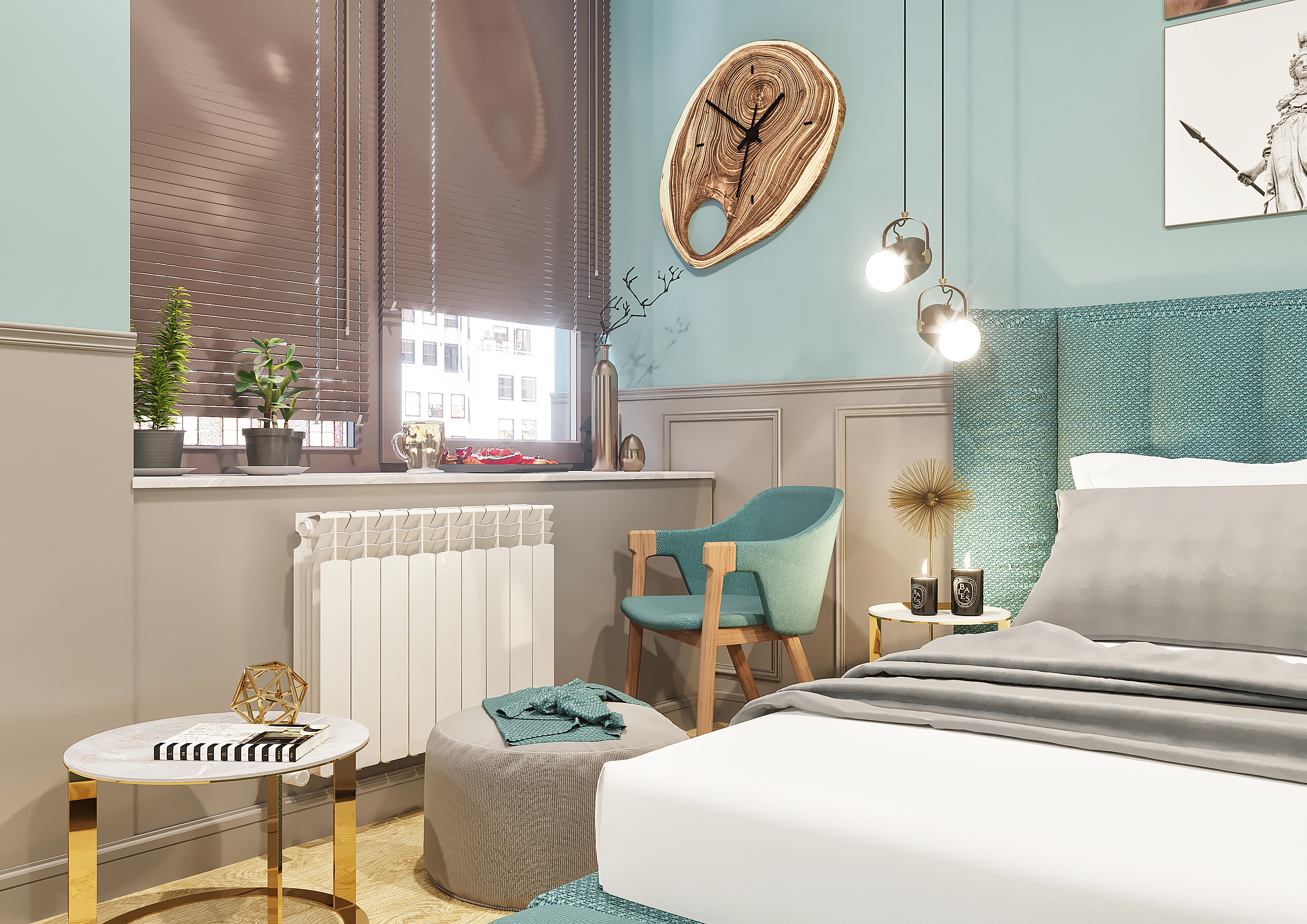 Hotel Room in Paris, France..-4