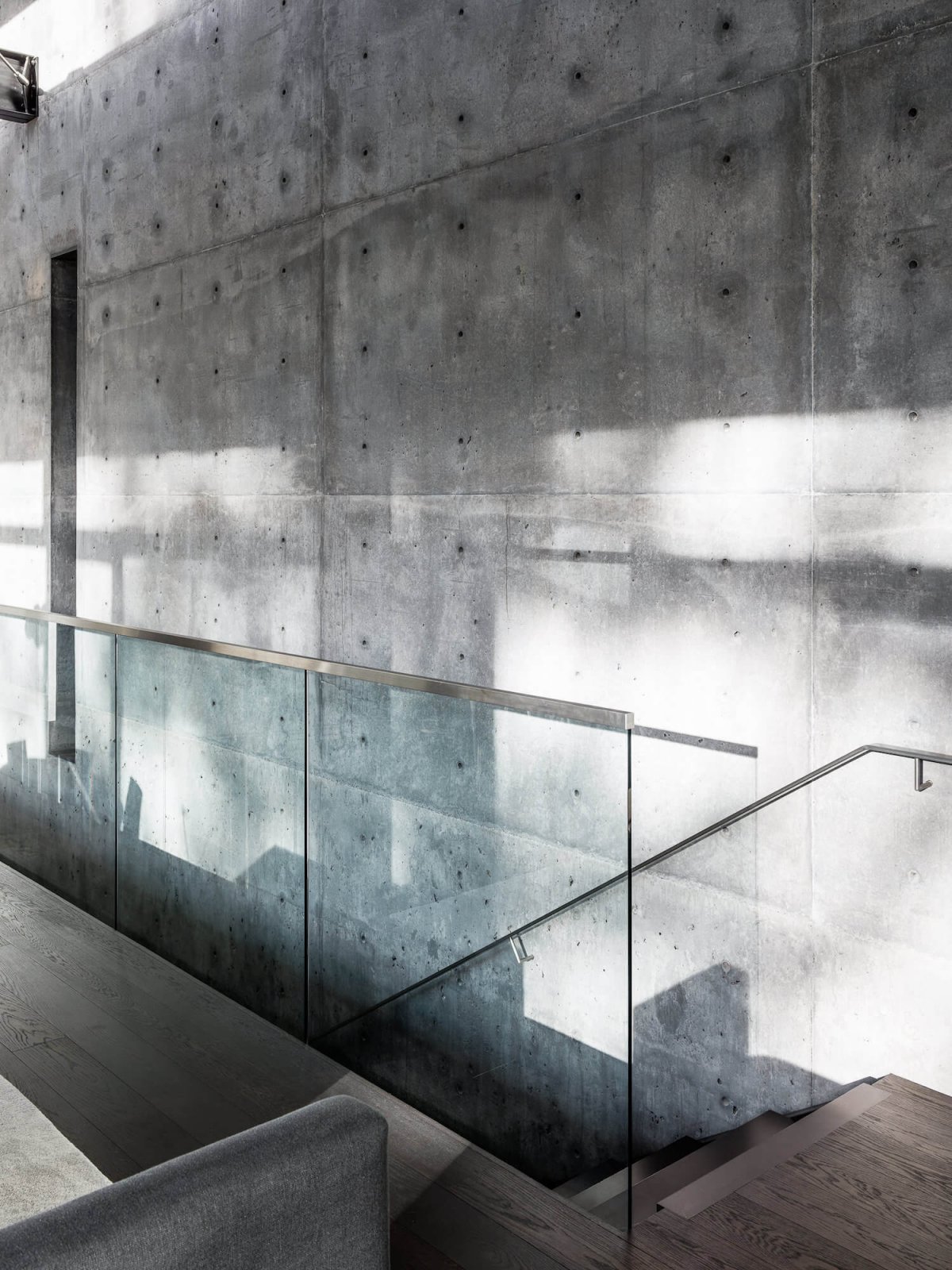 Creek House · 融入自然的混凝土与木材住宅丨Faulkner 建筑事务所-24