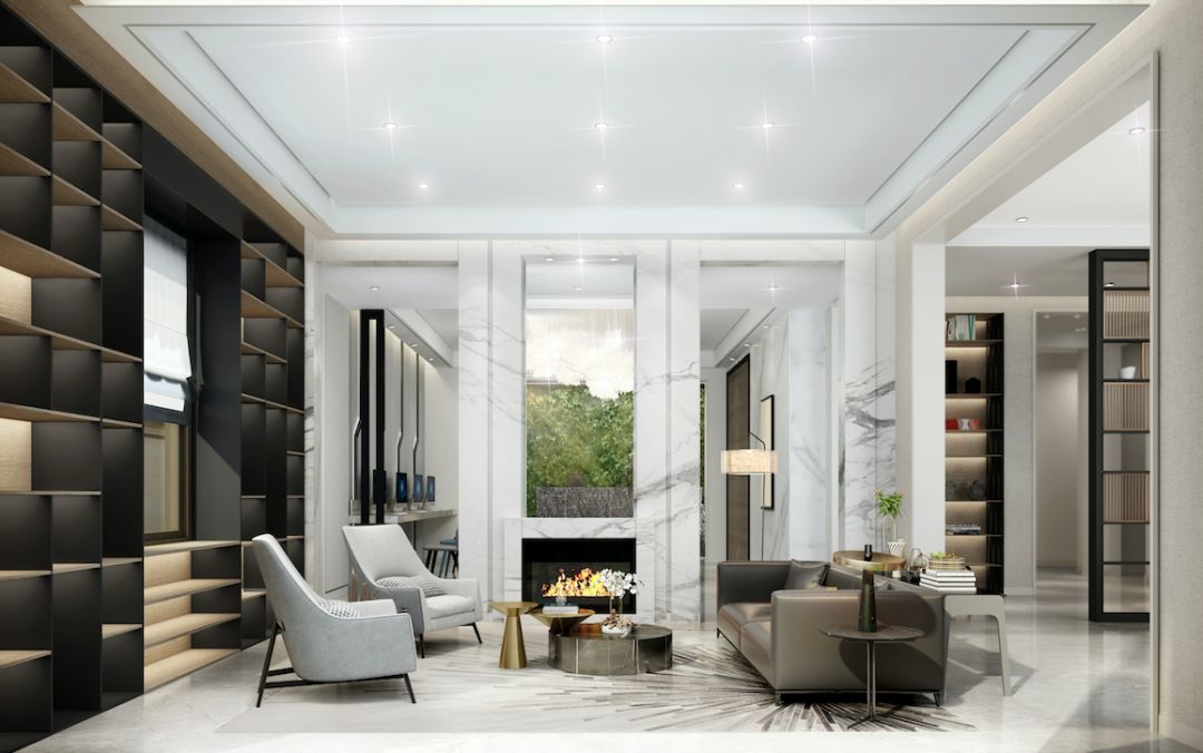 鲁能格拉斯小镇独栋别墅改造,增设采光井秒增 340㎡居室面积!-22