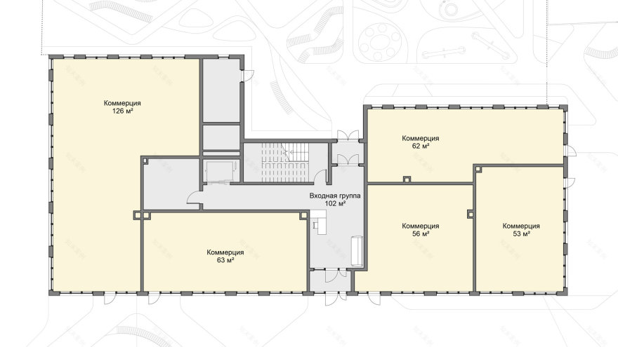 九层楼住宅(如果这里HOUSE按常规住宅理解;若有特殊情境,HOUSE也可能有其他含义,但按常见情况是这样翻译) 丨乌克兰丨Kyrylo Tsuman等五人-25