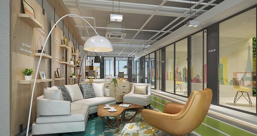 
珠海正顺地产办公室设计施工 -0