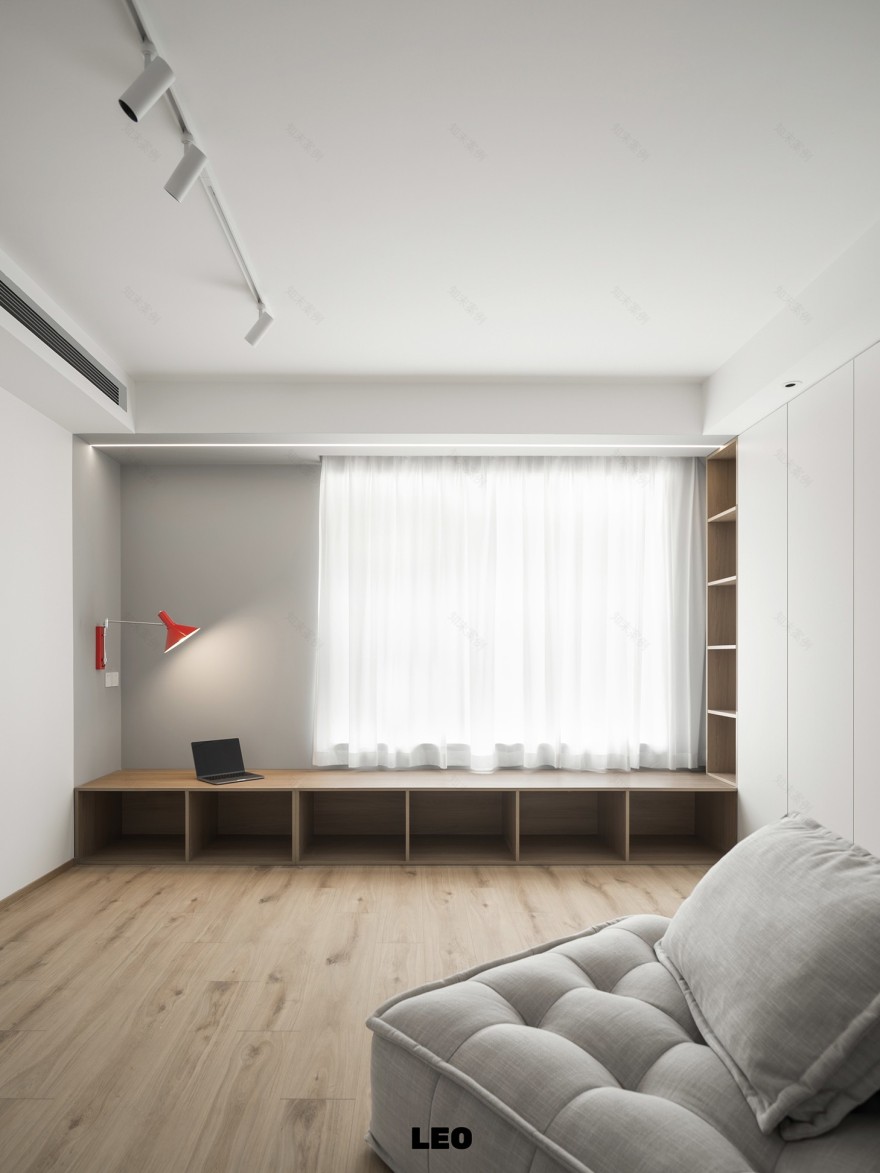 境与宅设计 · 三代同堂极简家-7