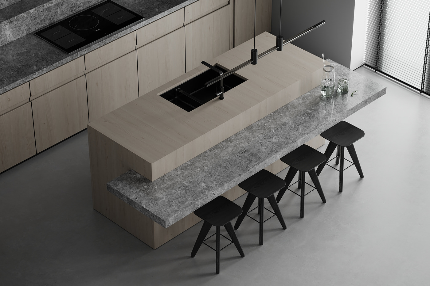 极简风住宅设计 超有设计感！-19