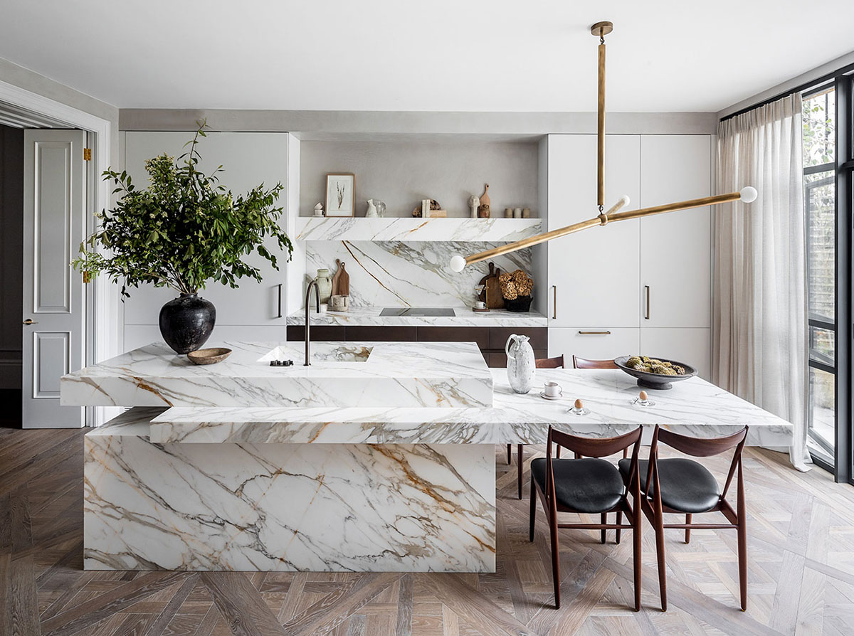 伦敦诺丁山英式豪华联排别墅设计-1